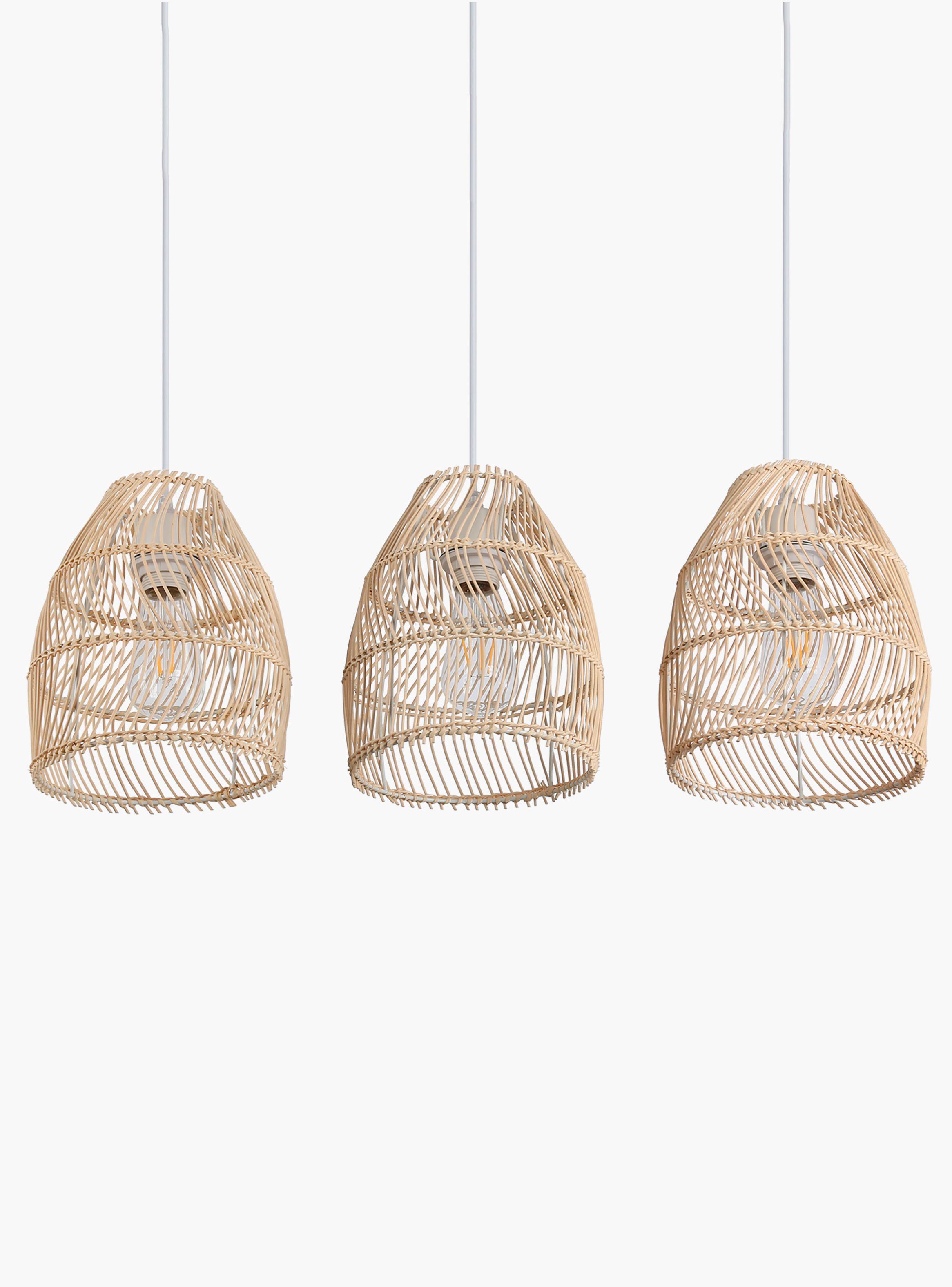 Lámpara de Colgar Sarah x3 Natural-3