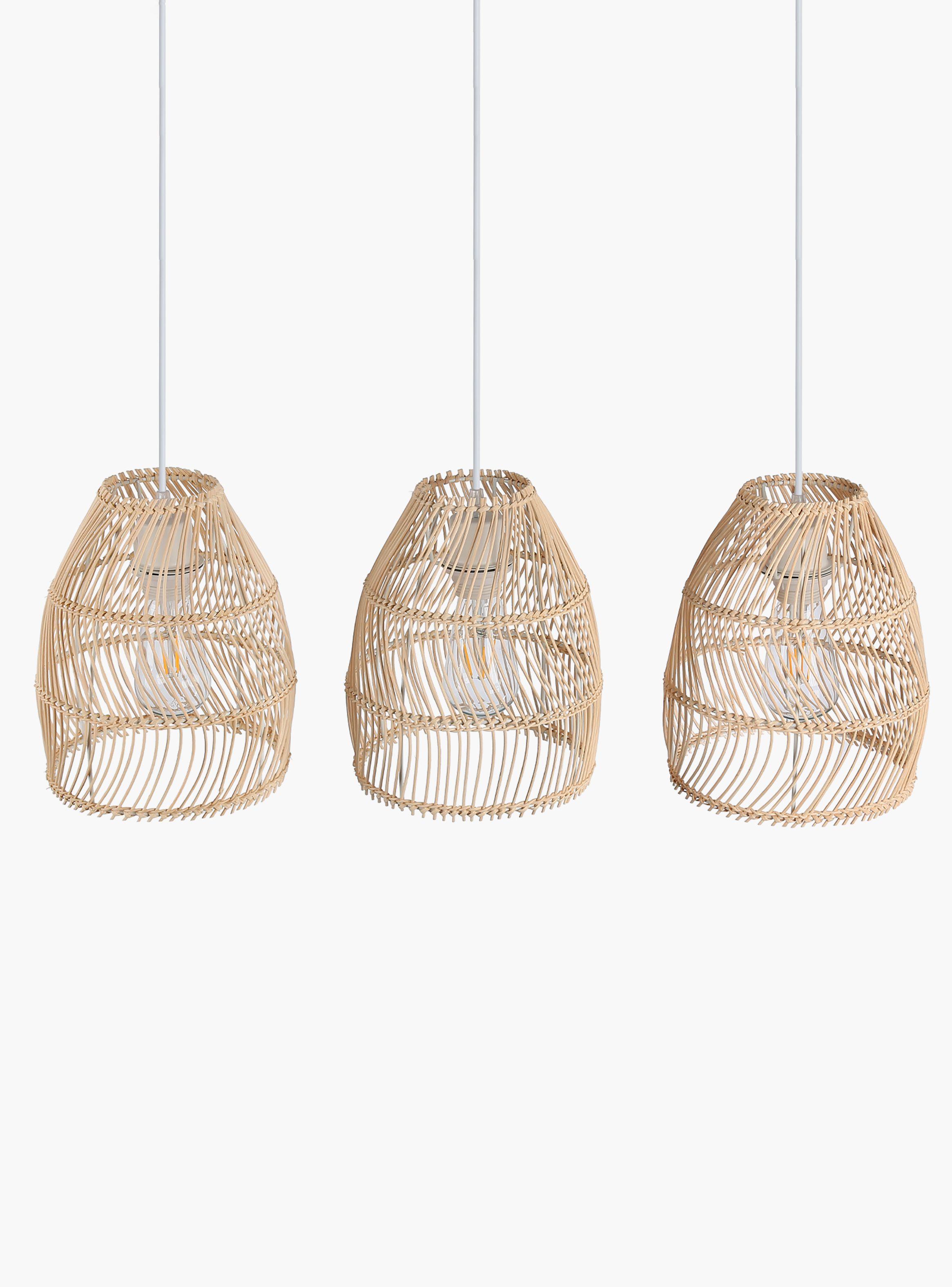 Lámpara de Colgar Sarah x3 Natural-4