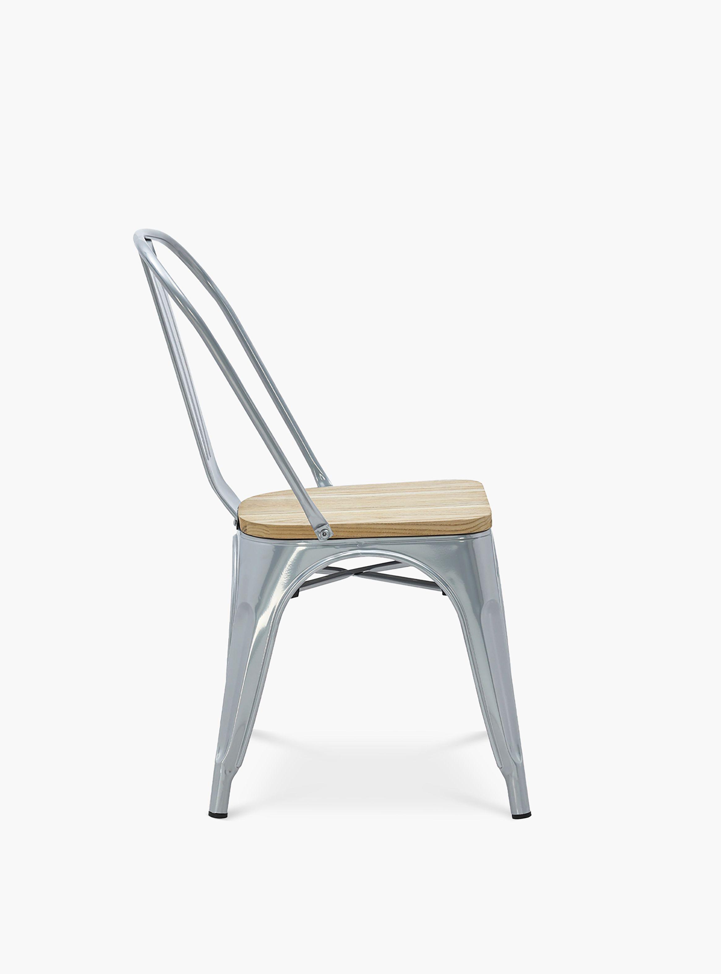 Silla Tolix Madera Plata-2