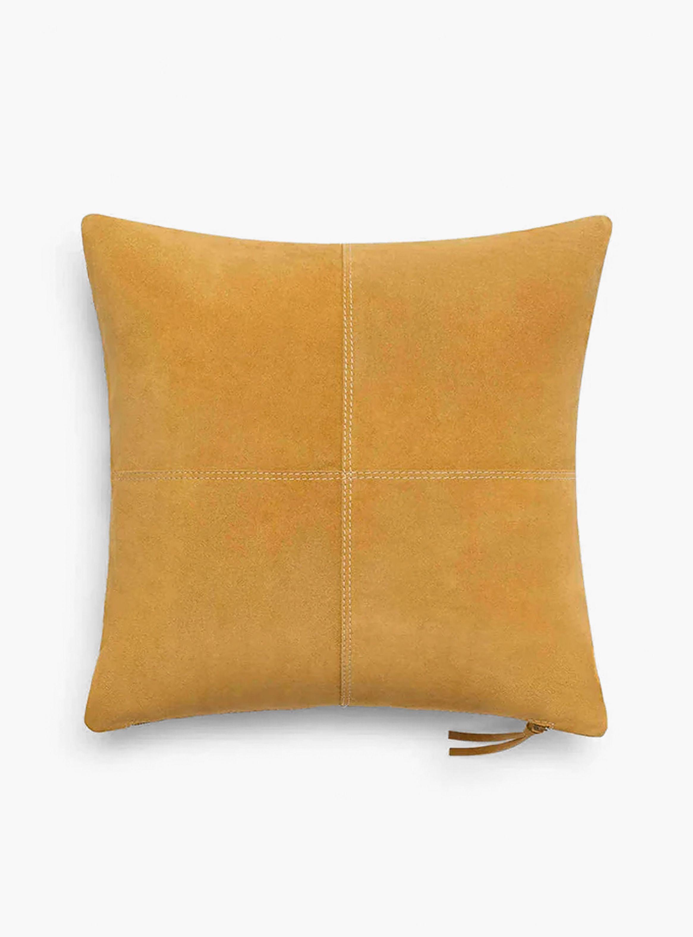 Funda Cojín Hamza 60x60 Mostaza-0