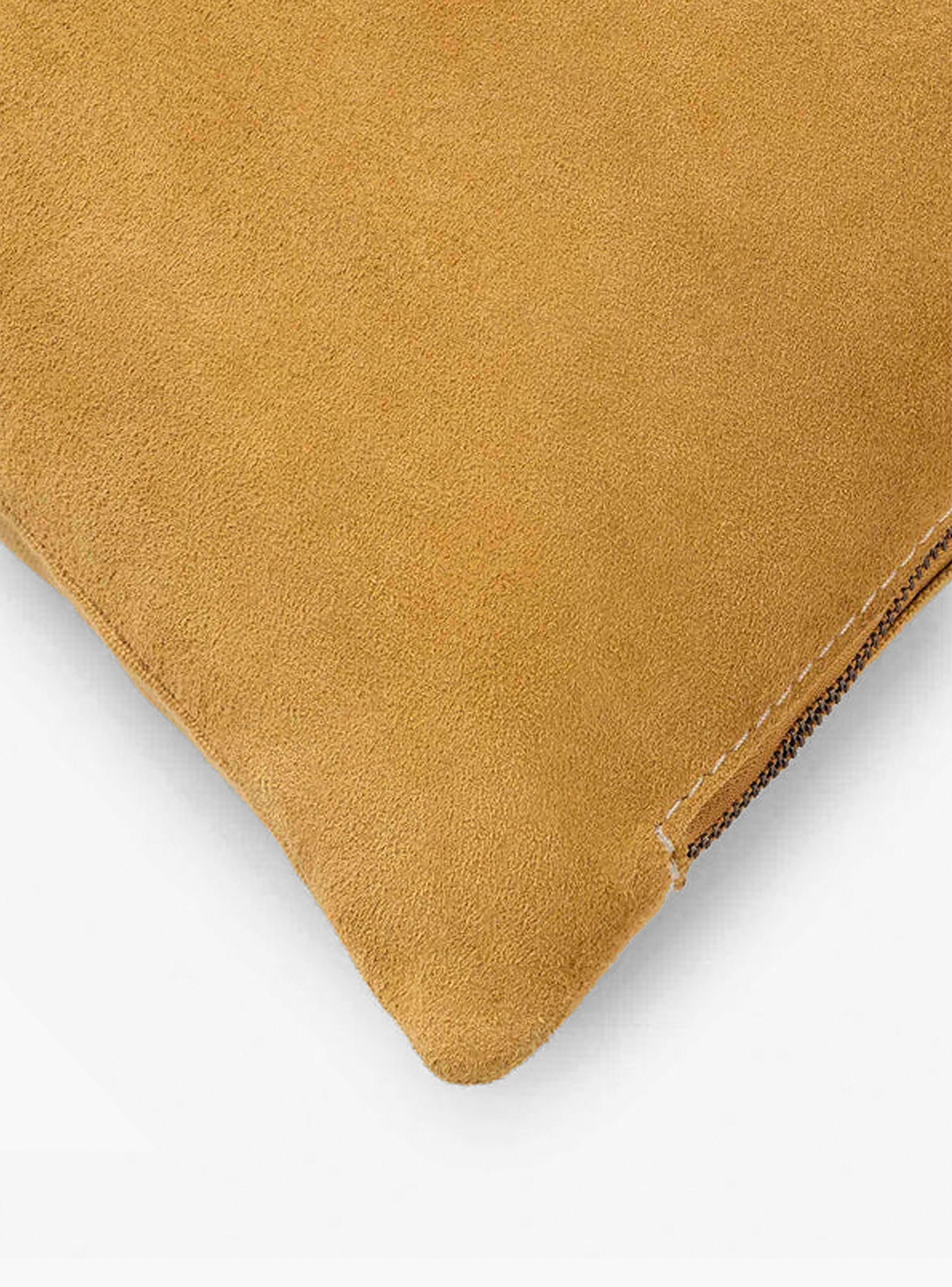 Funda Cojín Hamza 60x60 Mostaza-3