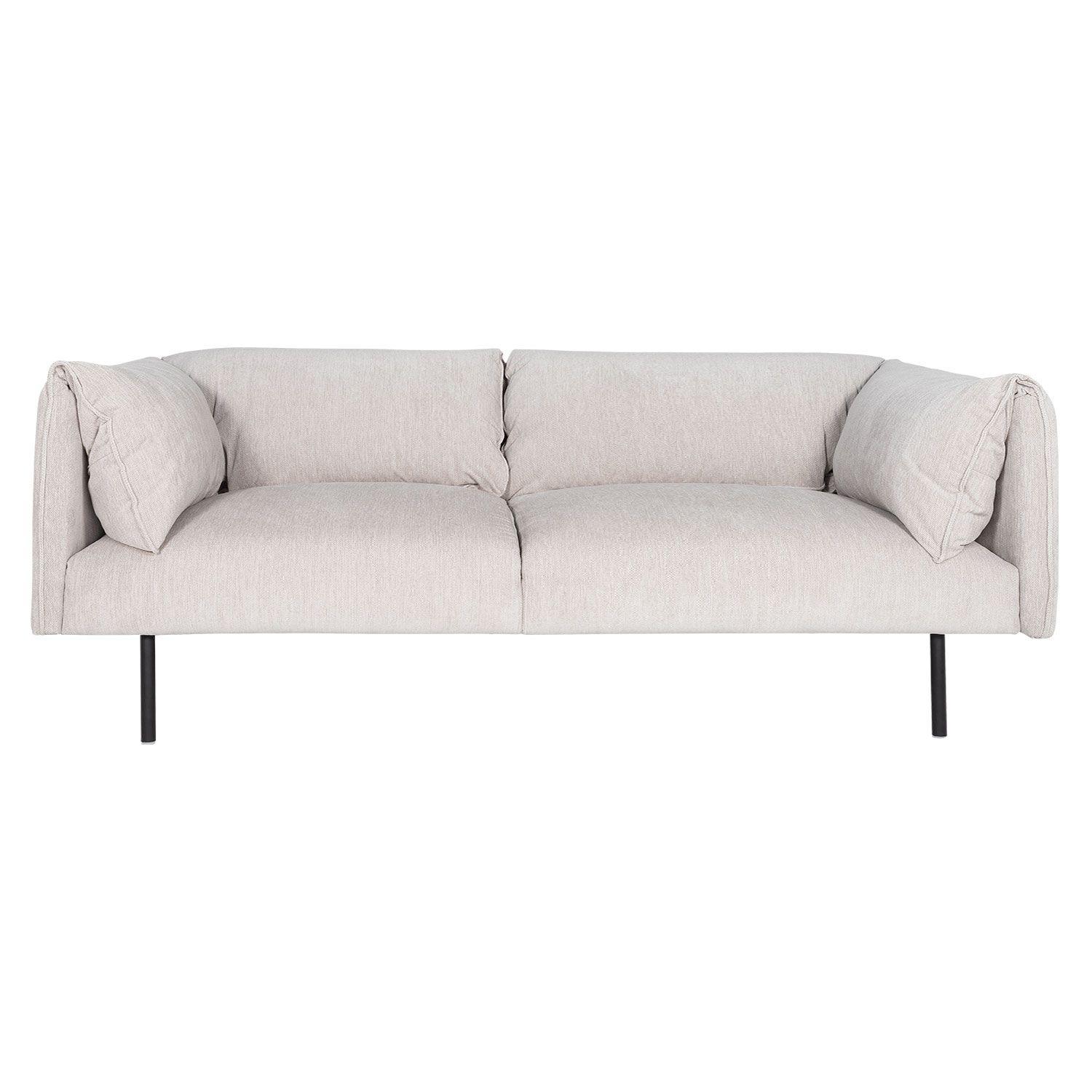 Sofa Gluck 3C Blanco Hueso-0