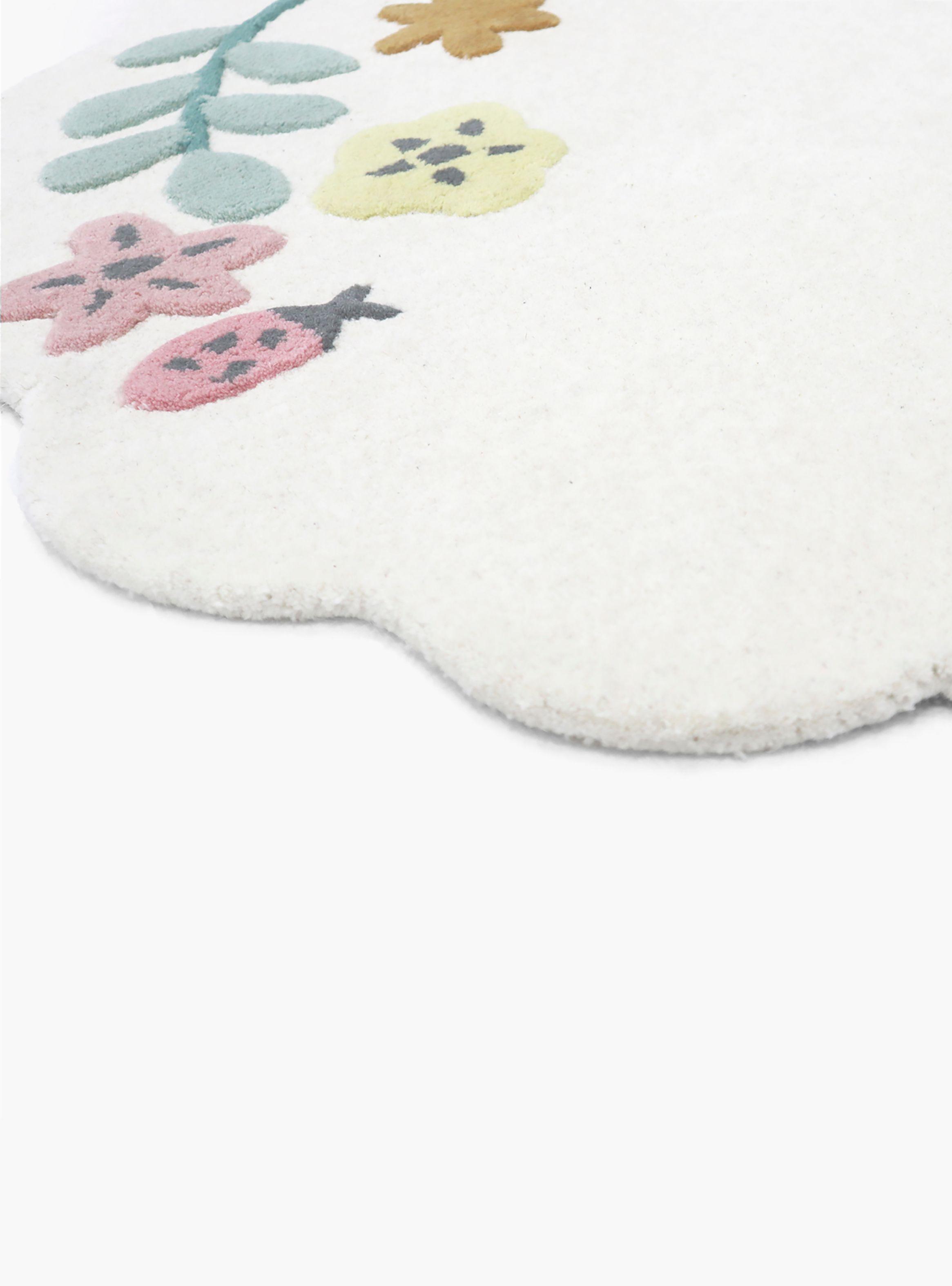 Alfombra Flores Diam 120-3