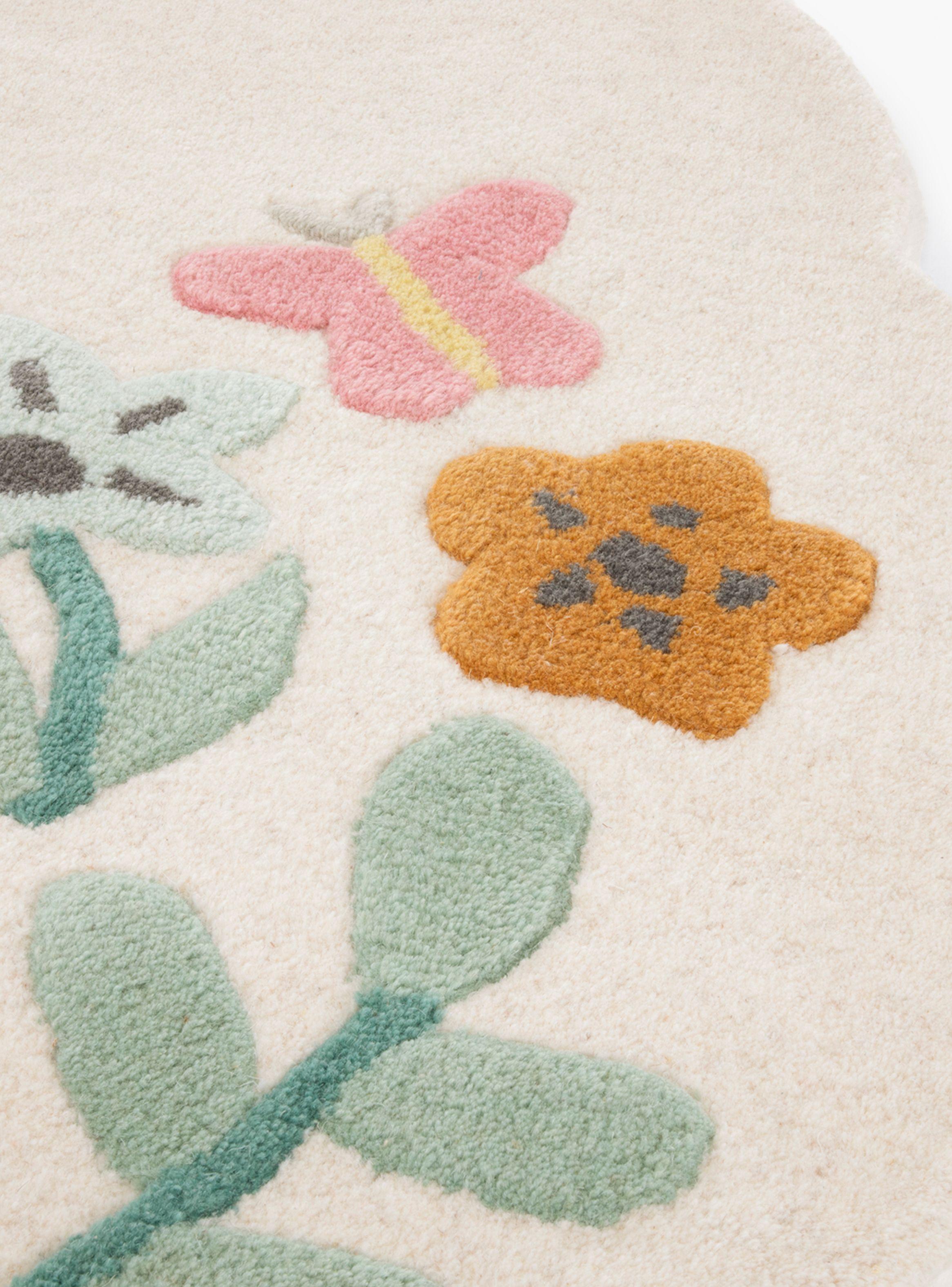 Alfombra Flores Diam 120-3