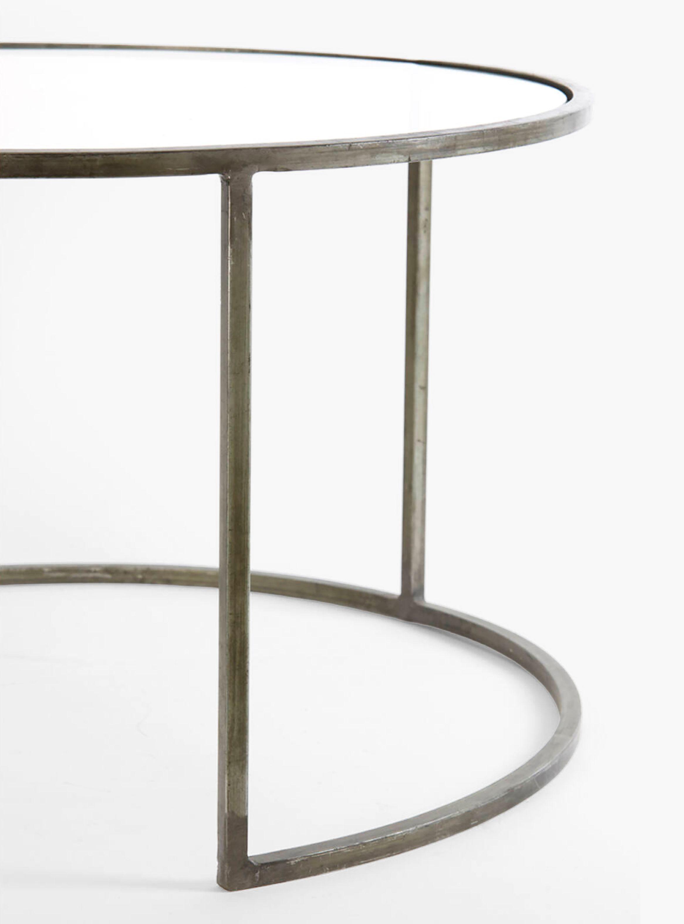 Mesas Anidadas Duarte Plateado-5