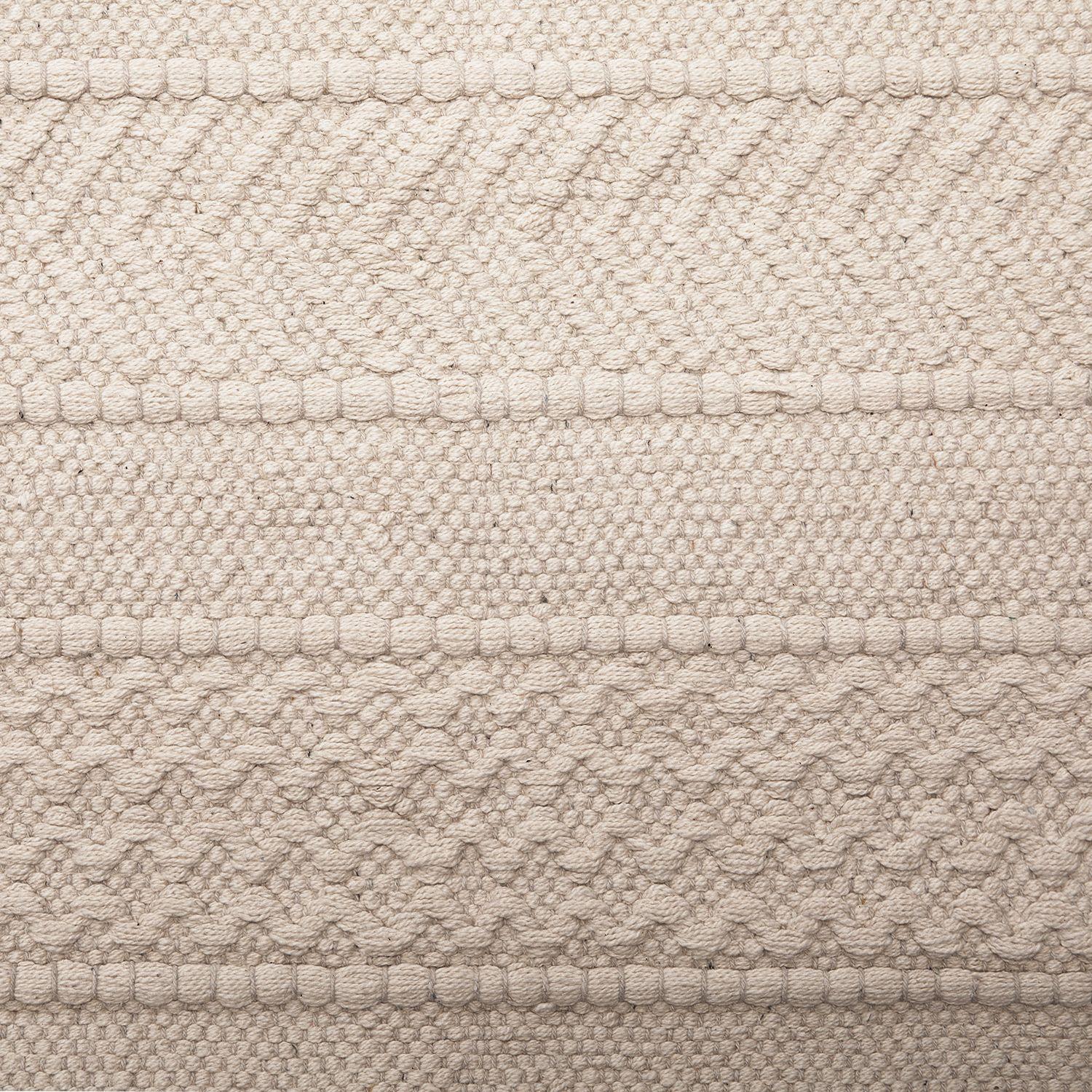 Alfombra Algodon Bartolome 170x240 Blanco-5