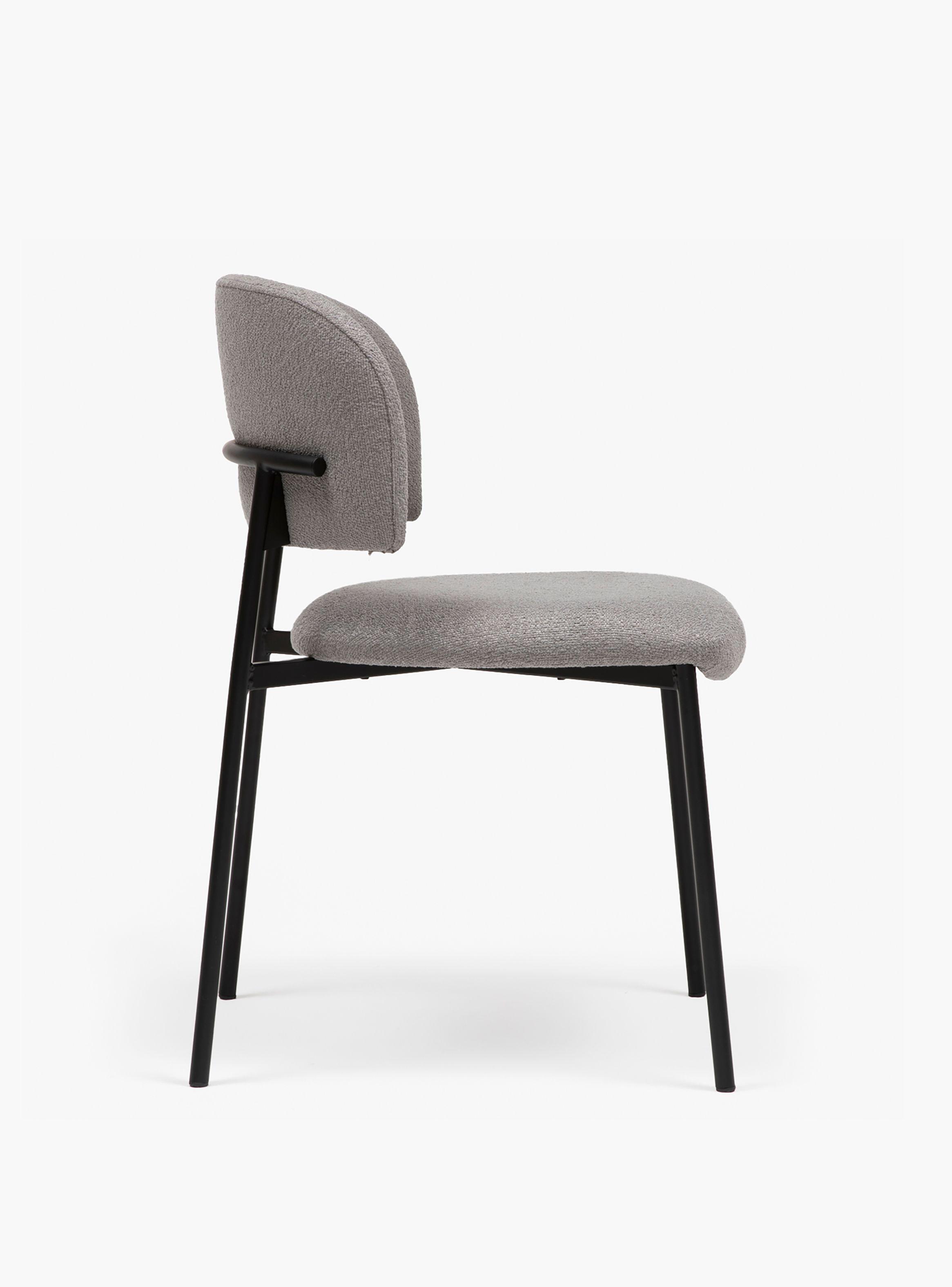 Silla Comedor Regina Gris-3