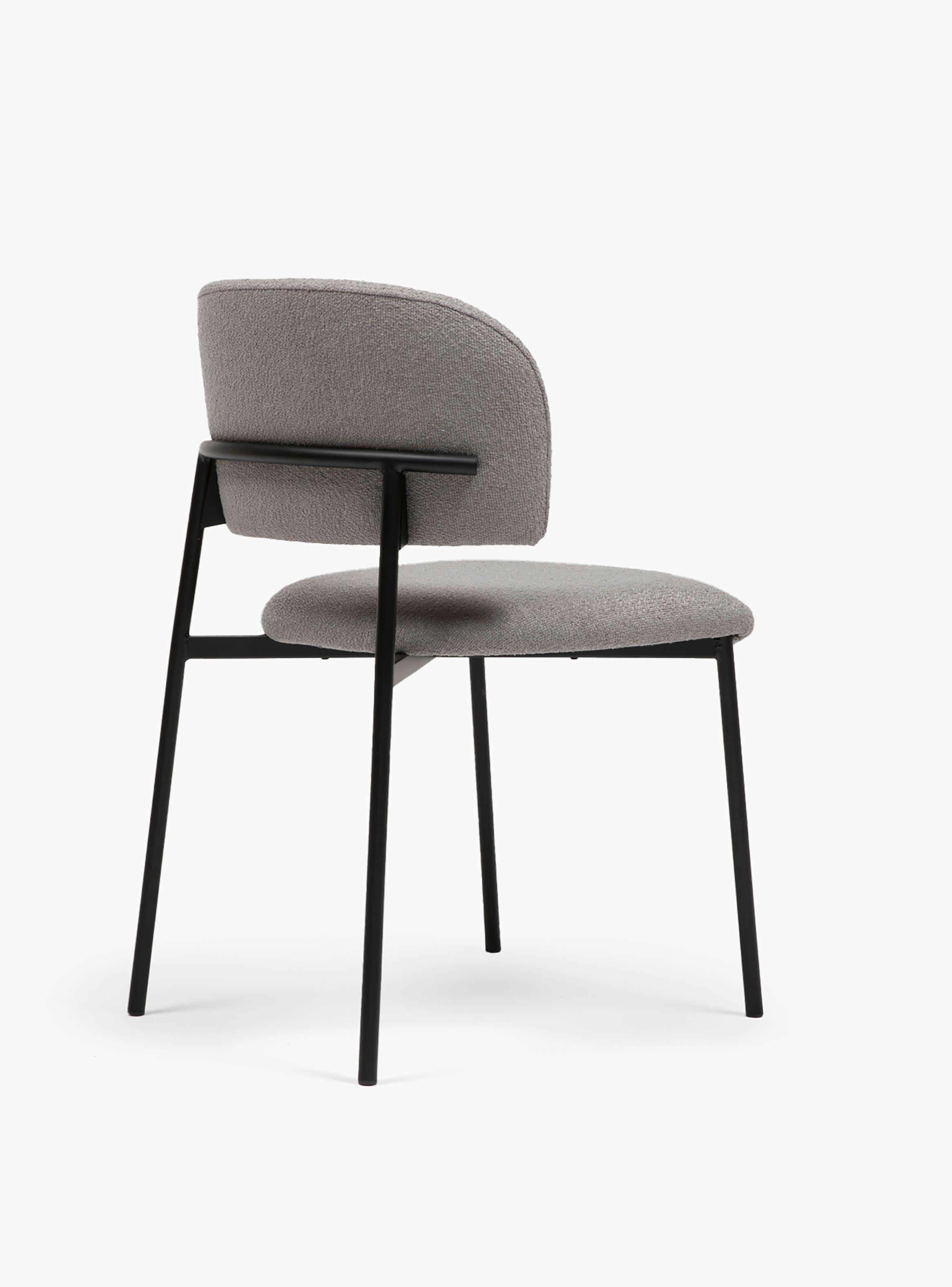 Silla Comedor Regina Gris-4
