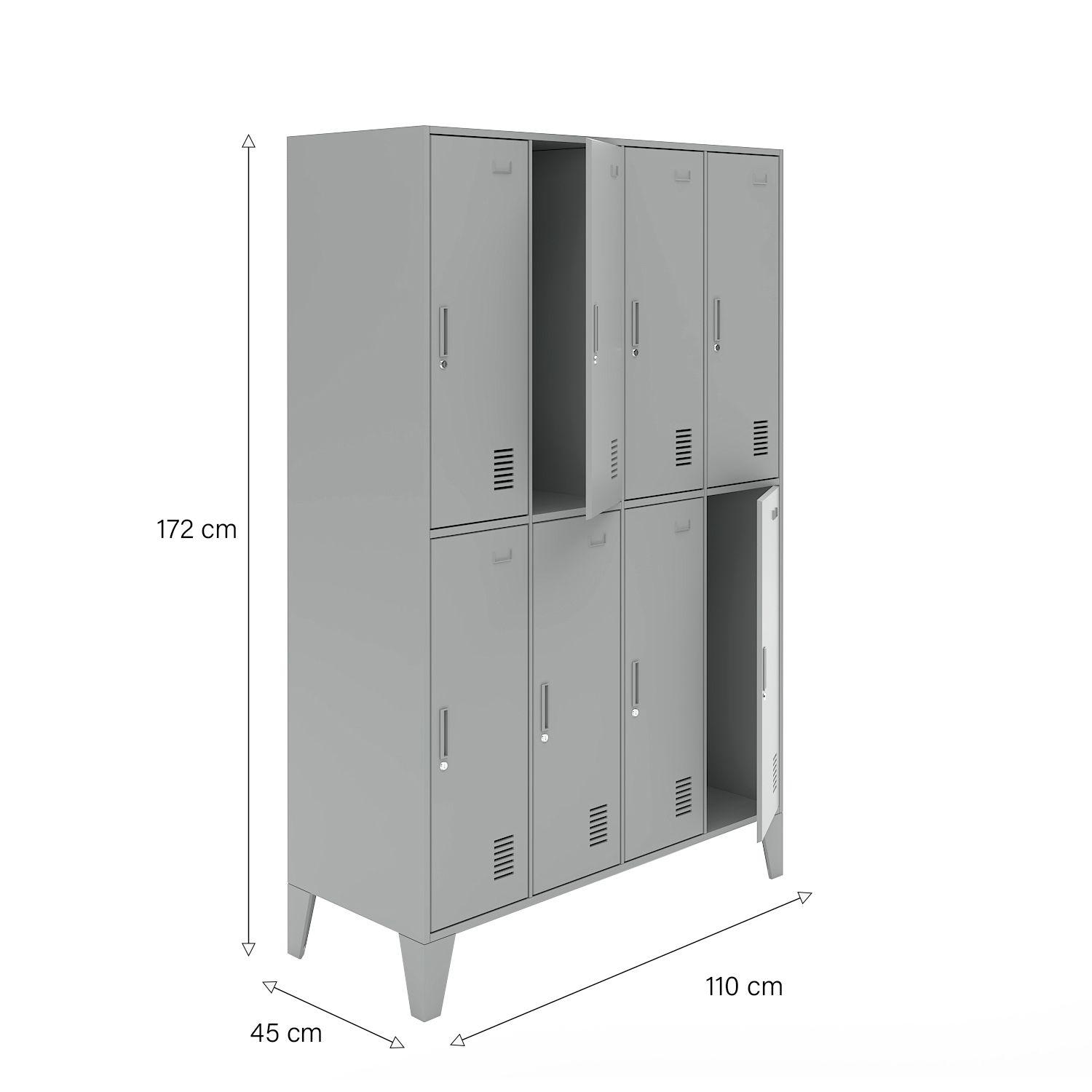 Locker metálico L4A2-2