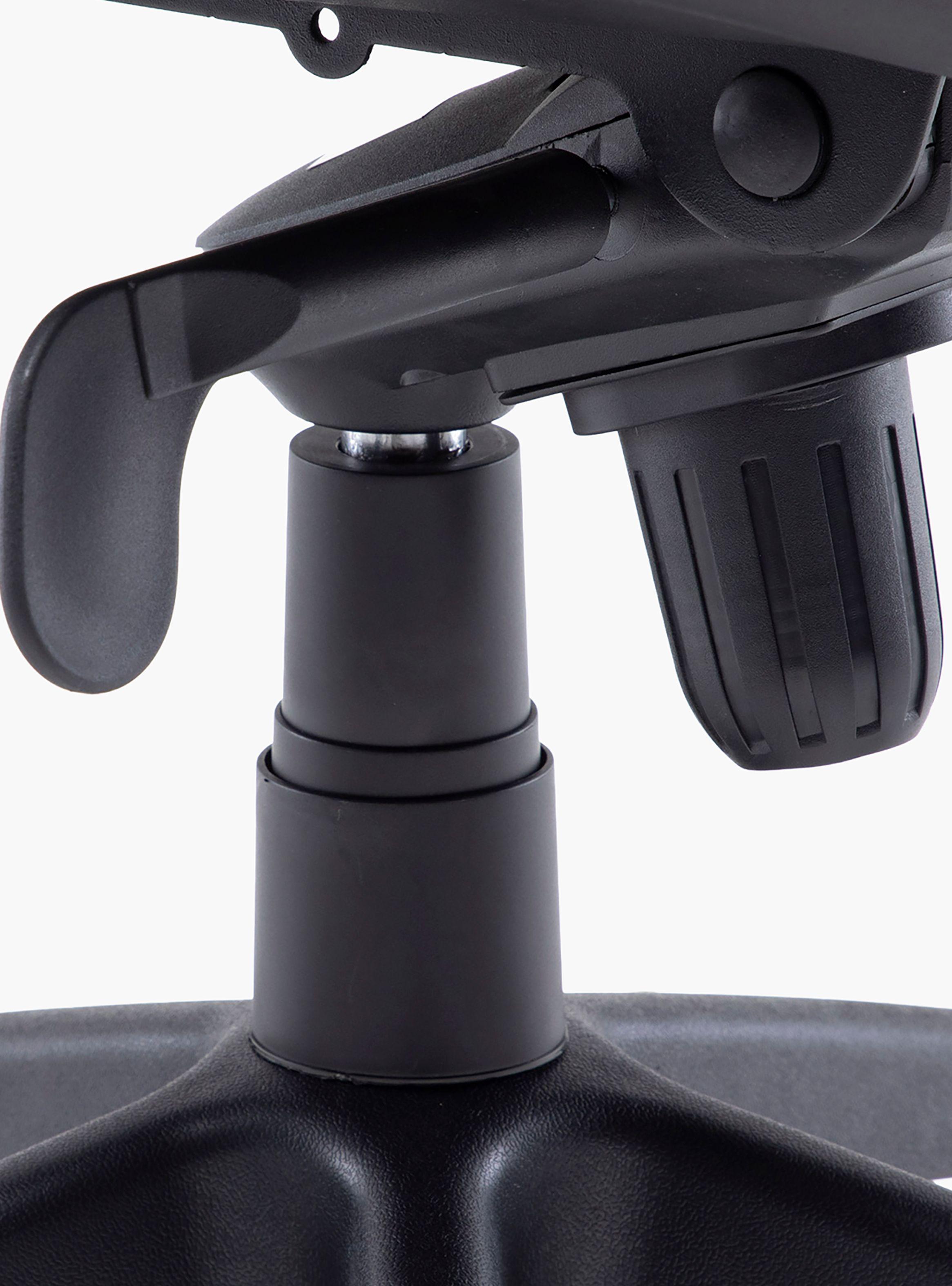 Silla Oficina Black Base Nylon c/cabecero Negro-5