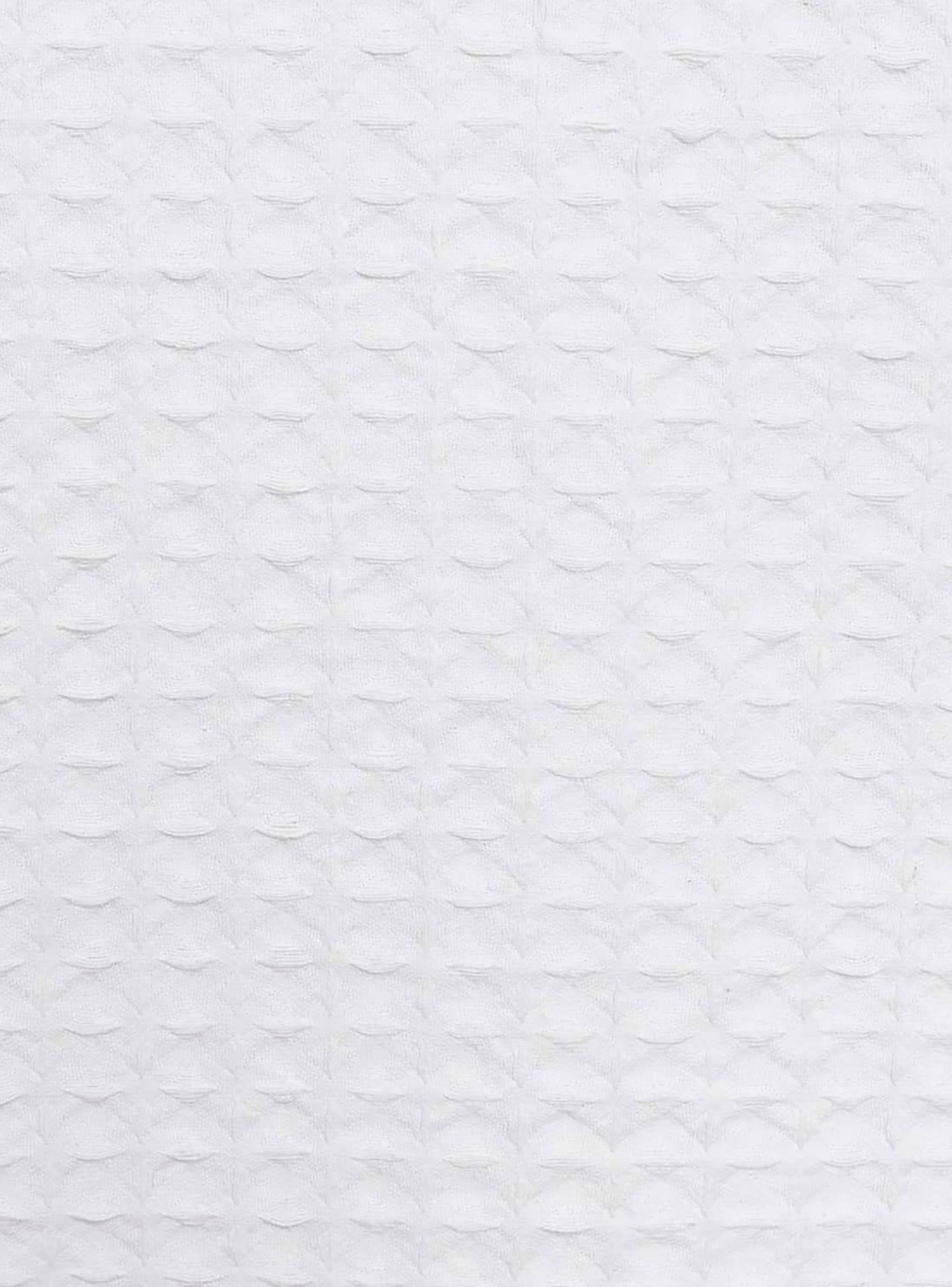 Cubrecama Panal 240x260 Blanco (cama 2 plazas o Queen)-2