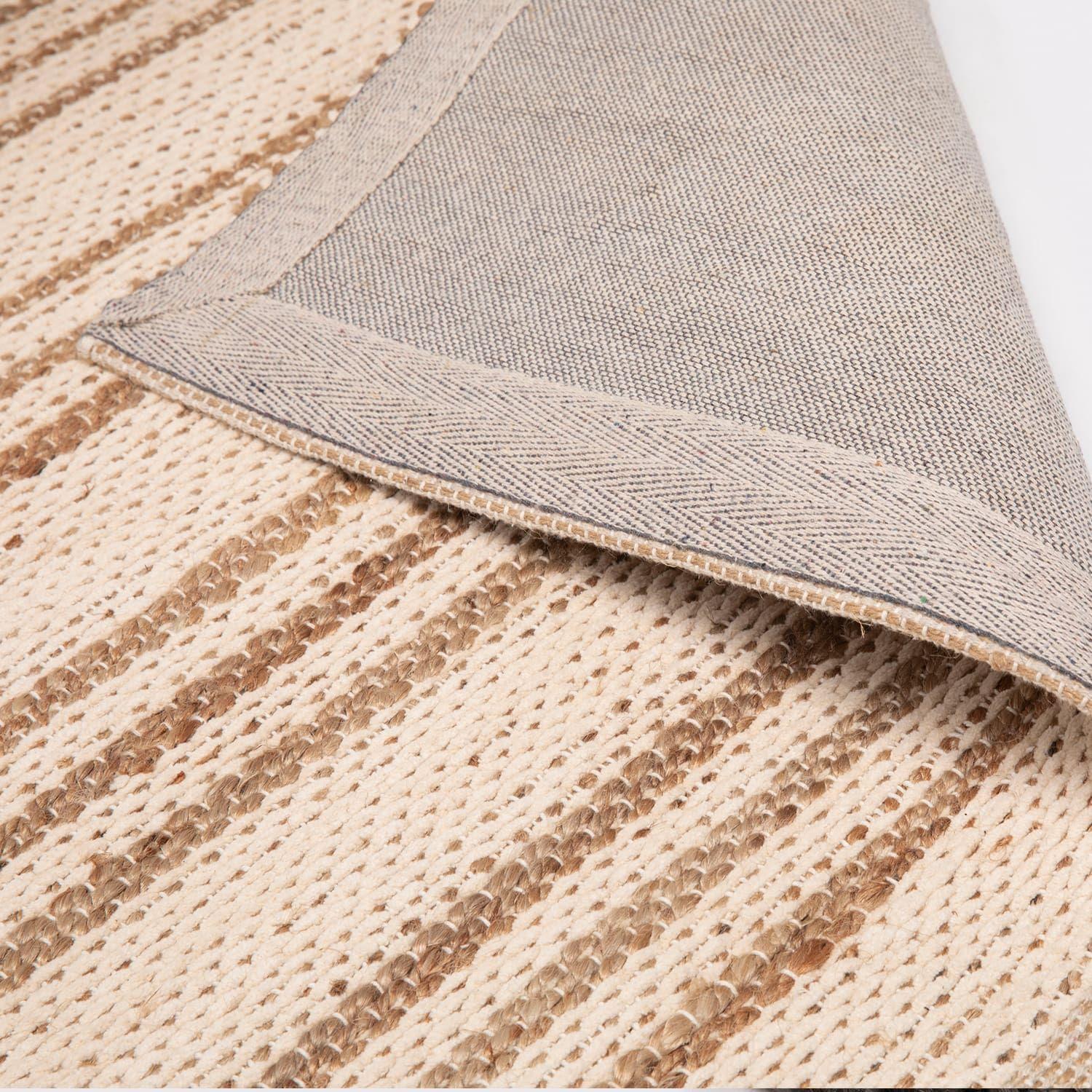 Alfombra Algodón/Cañamo Duna 200x300 Crudo-1