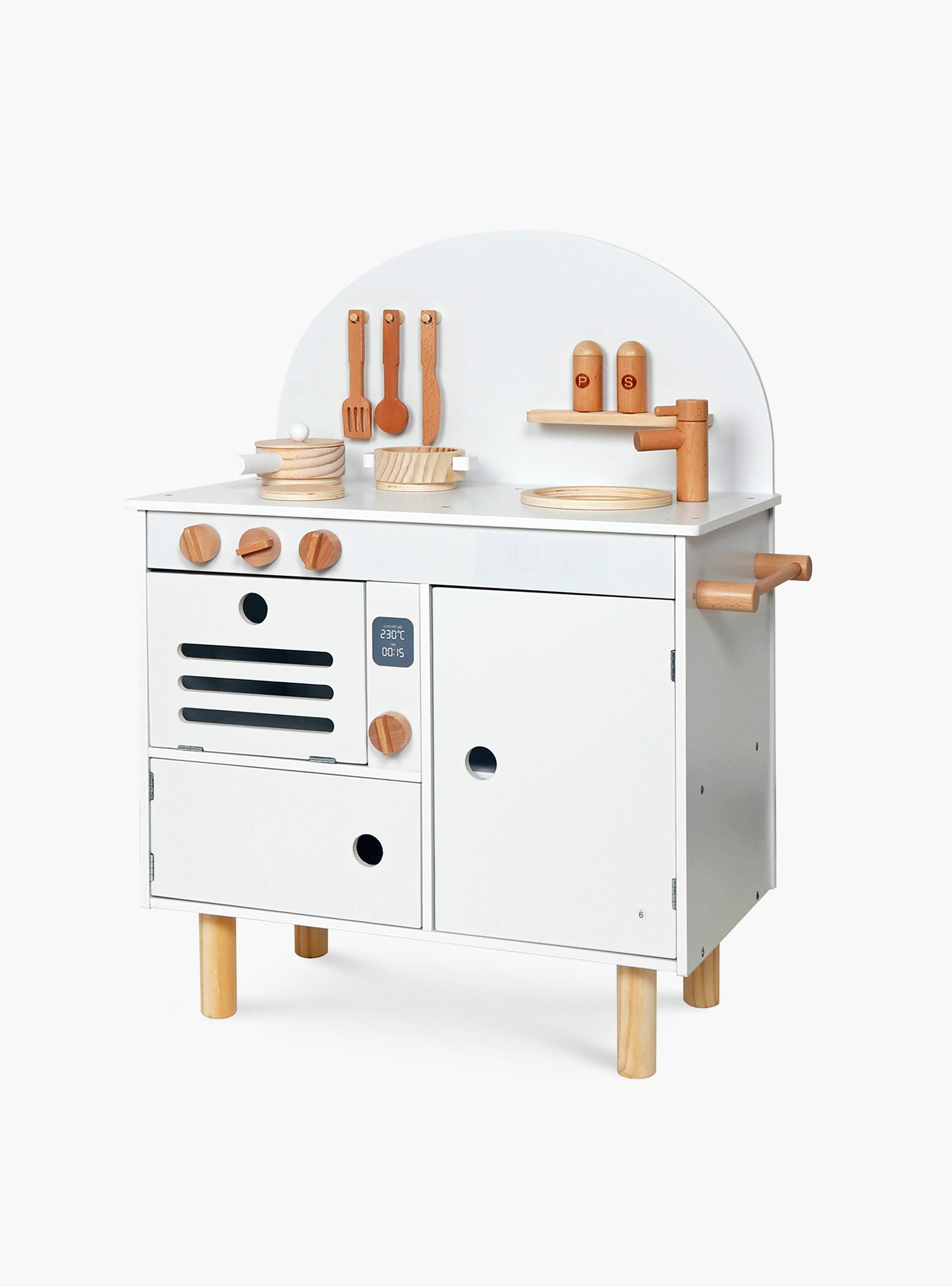 Cocina Infantil de Madera Chiara Blanco-2