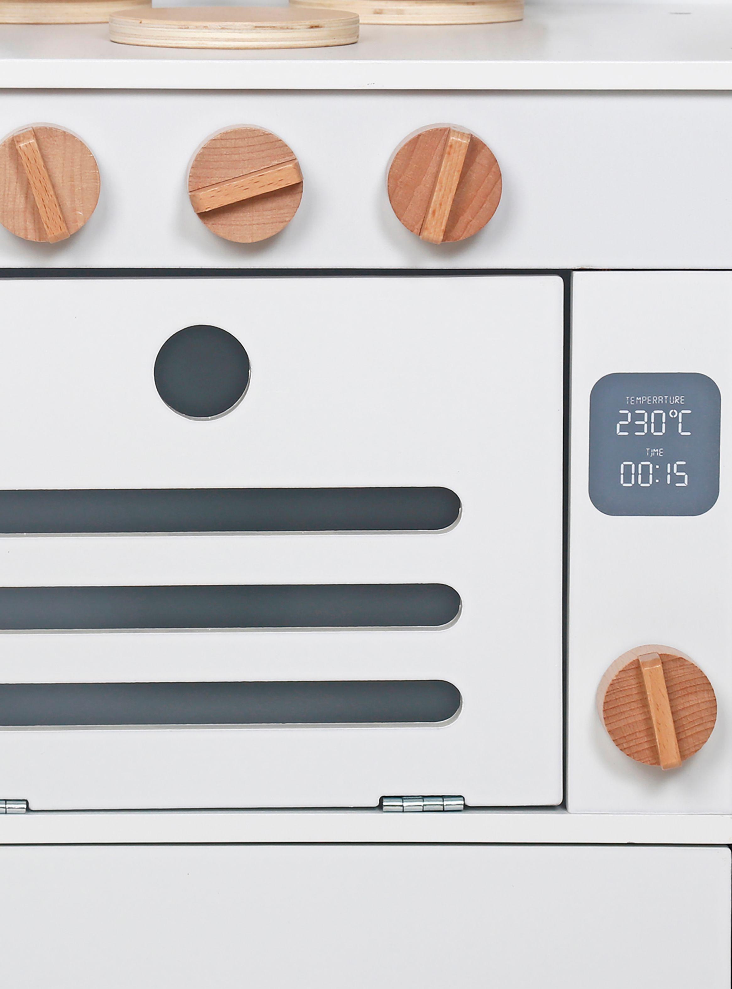 Cocina Infantil de Madera Chiara Blanco-5