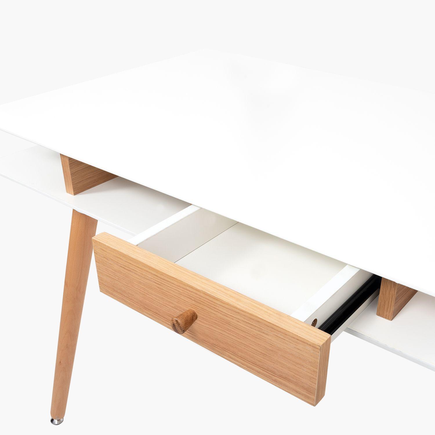 Escritorio Home Office Koge Blanco-2