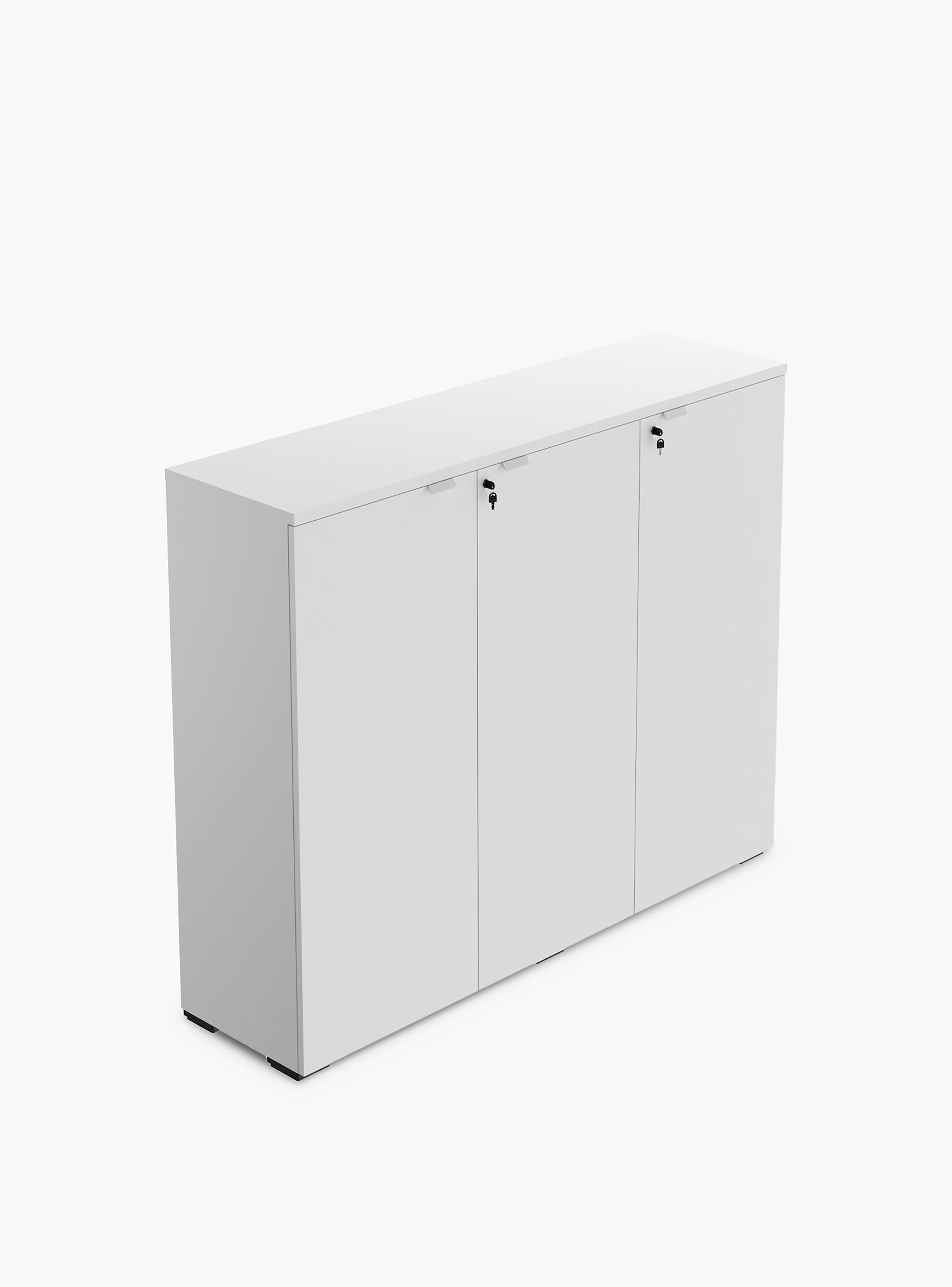 Gabinete Oficina Medio Space 3 puertas 150 Blanco-3