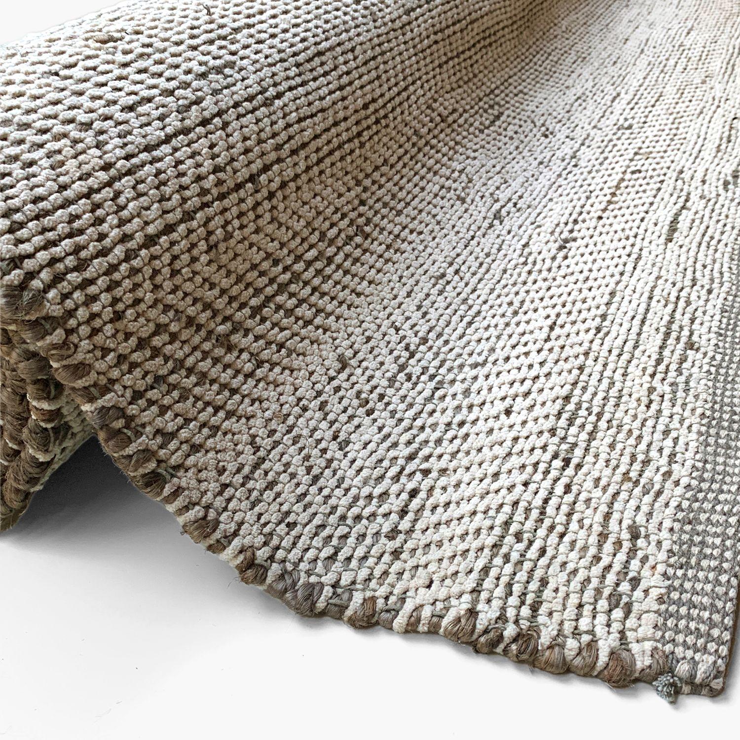 Alfombra Algodón/Cañamo Chebbi 200x300 Gris Oscuro-5