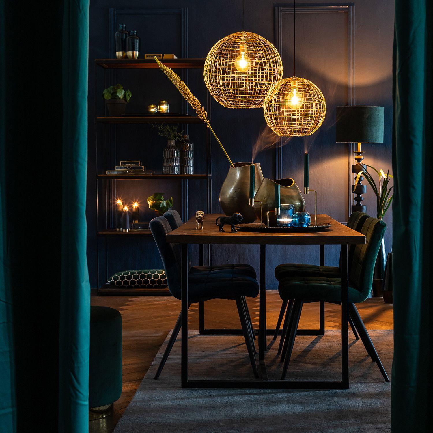 Jarrón metálico Breston 28 Bronce-1