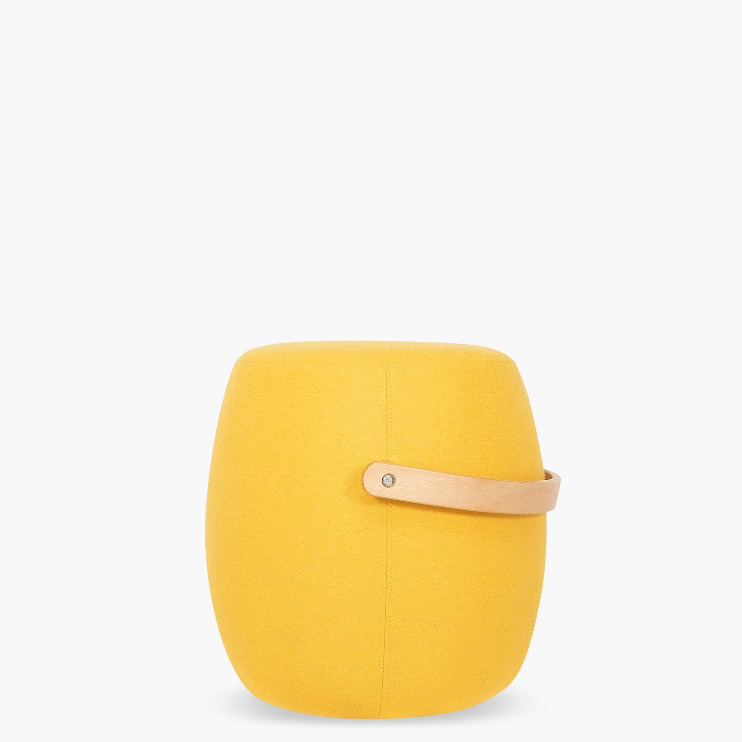 Pouf Asa de Madera Amarillo-1