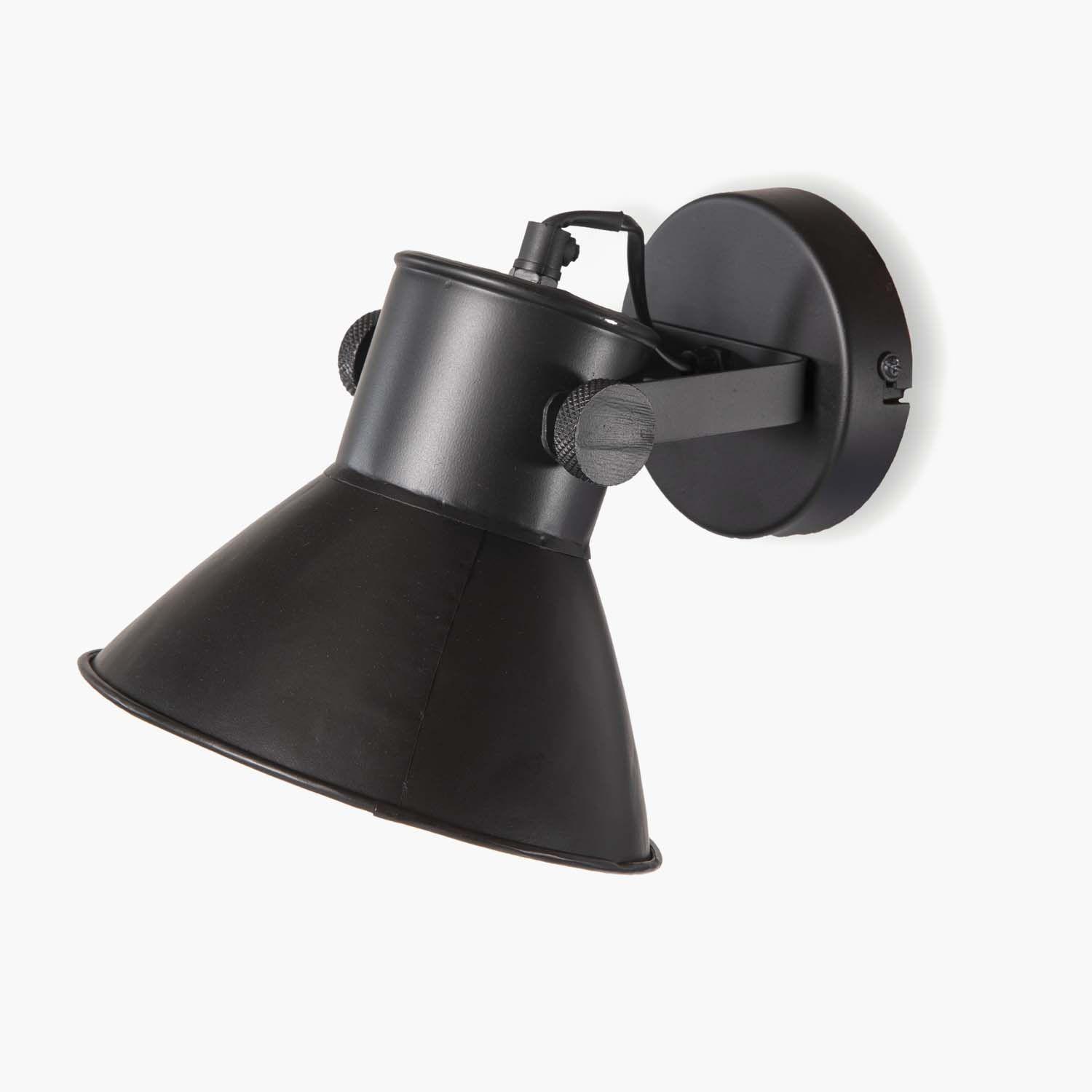 Lámpara de Pared Myra Negro-2