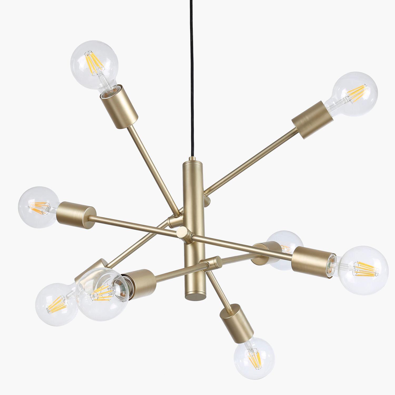 Lámpara de Colgar Amber Bronce-2