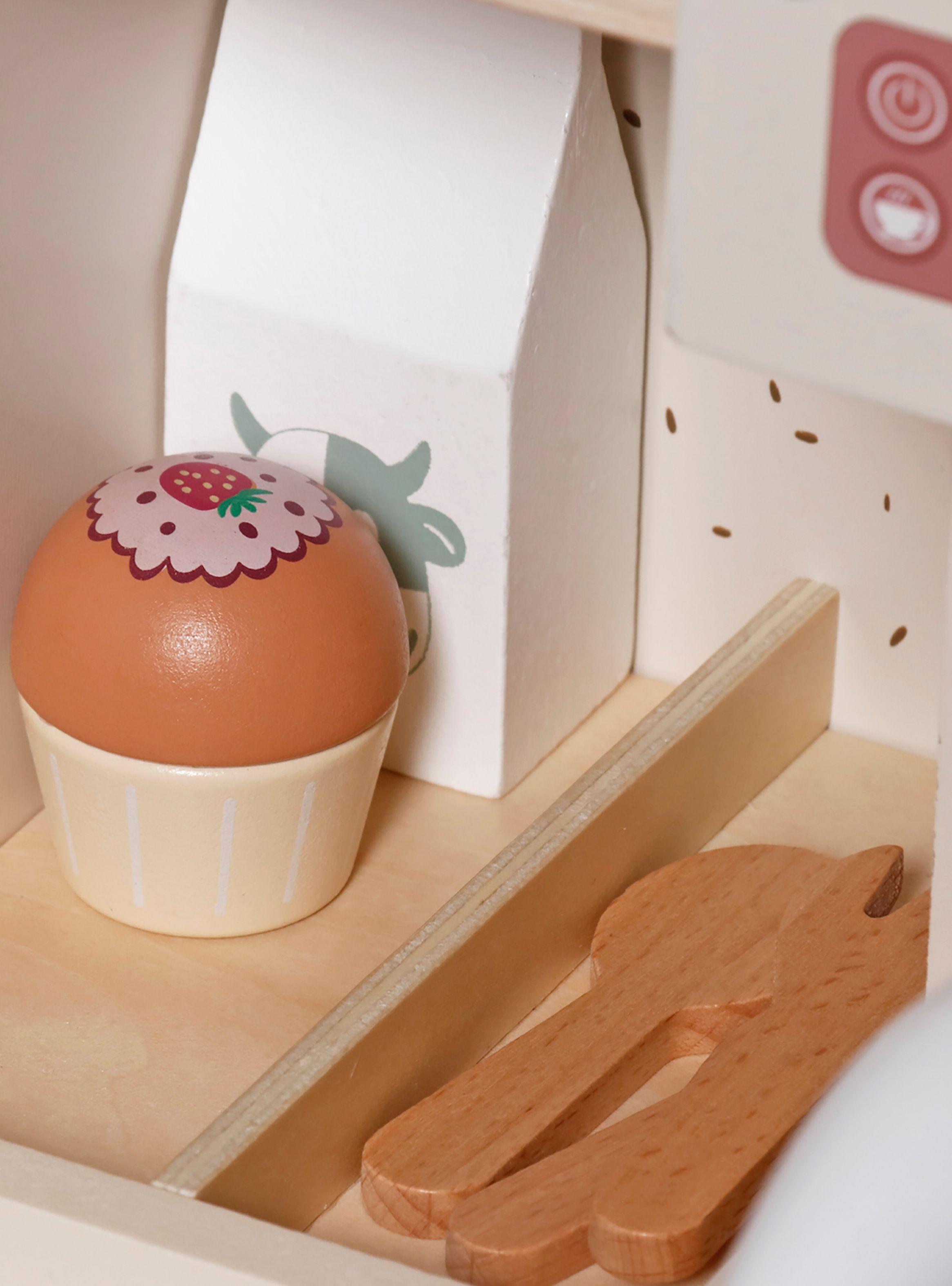 Cafetera Infantil de Madera Multicolor-4