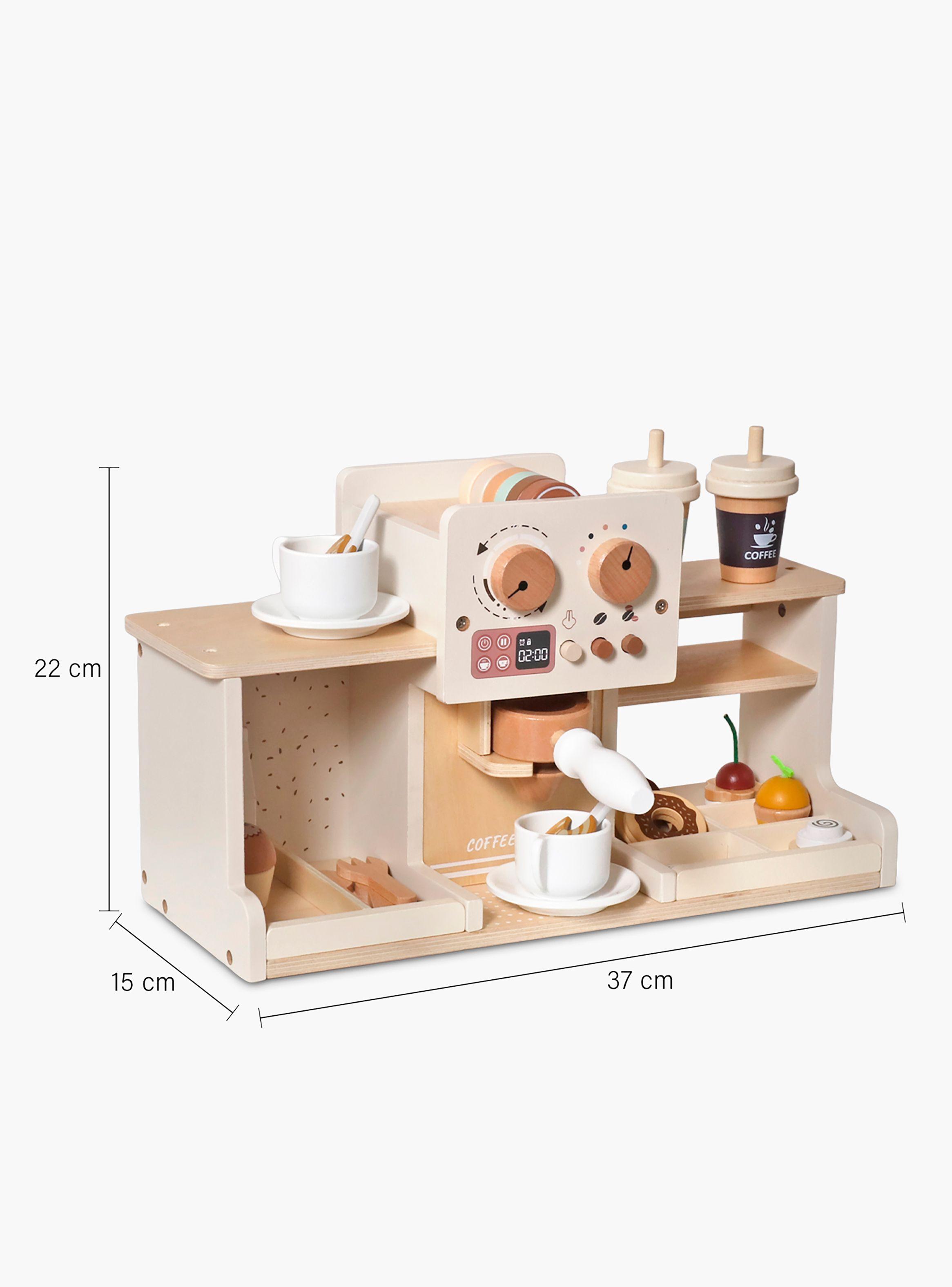 Cafetera Infantil de Madera Multicolor-7