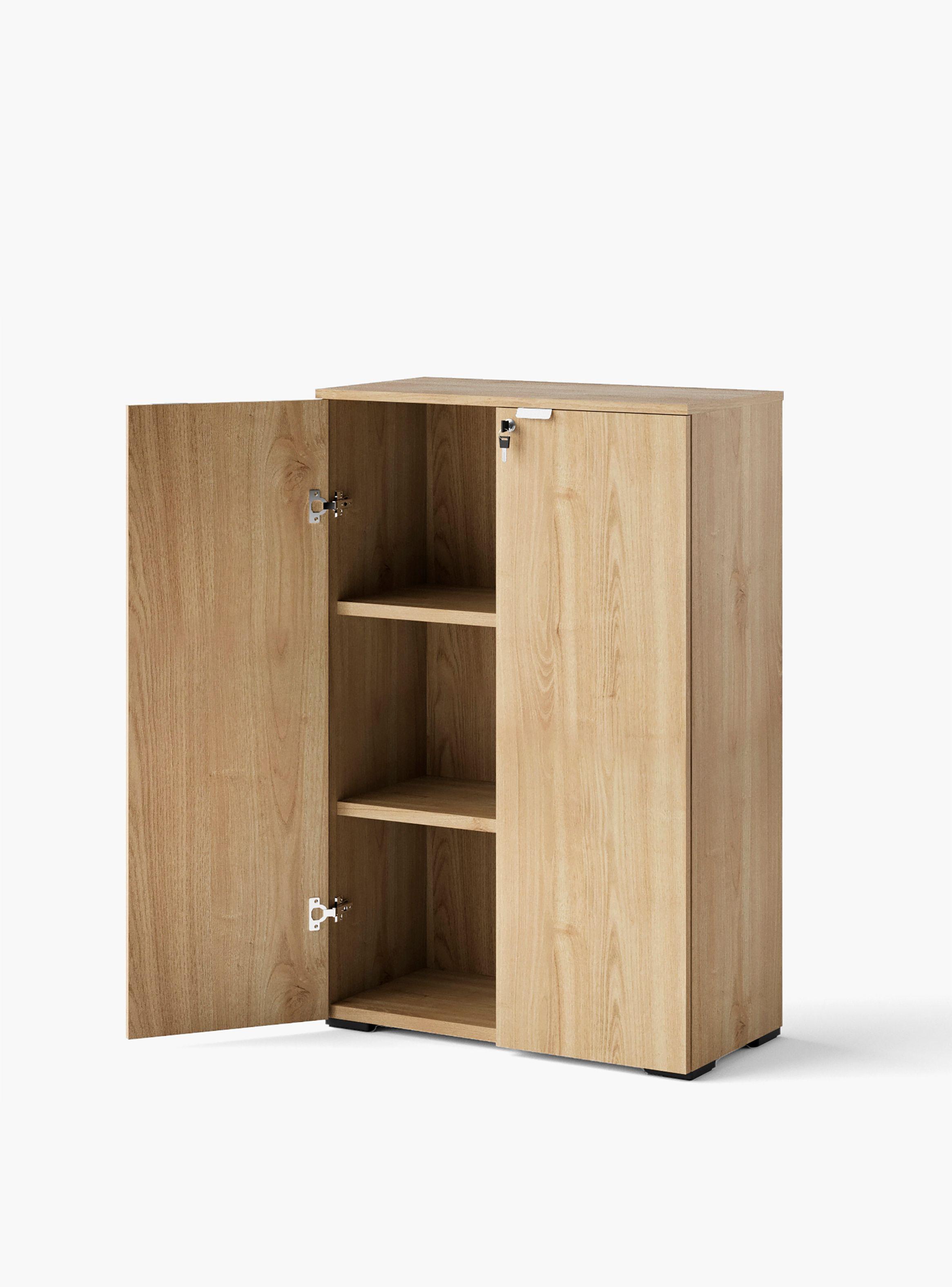 Gabinete Oficina Medio Space 2 puertas Natura-2