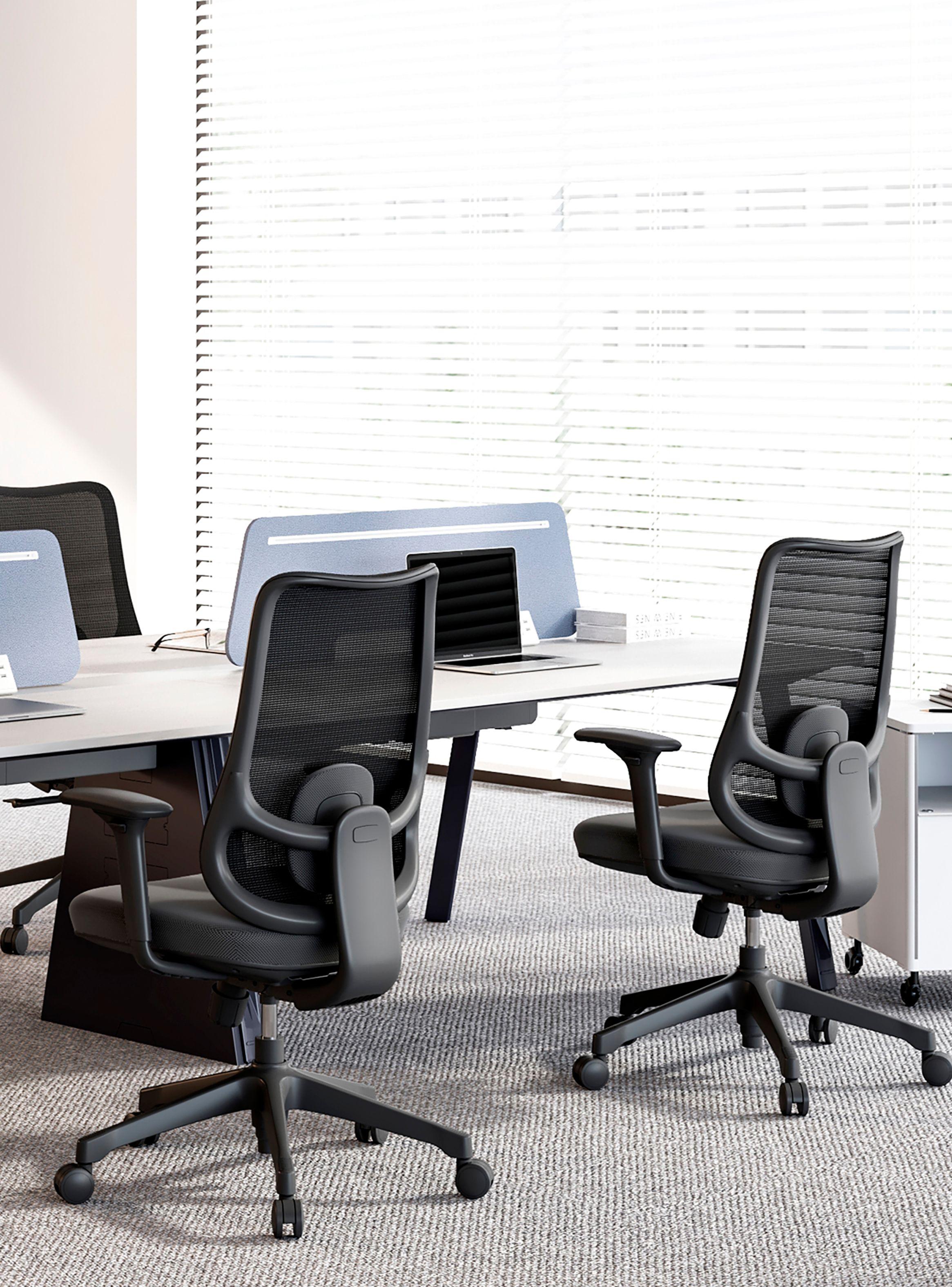 Silla Oficina Bolt Negro-8