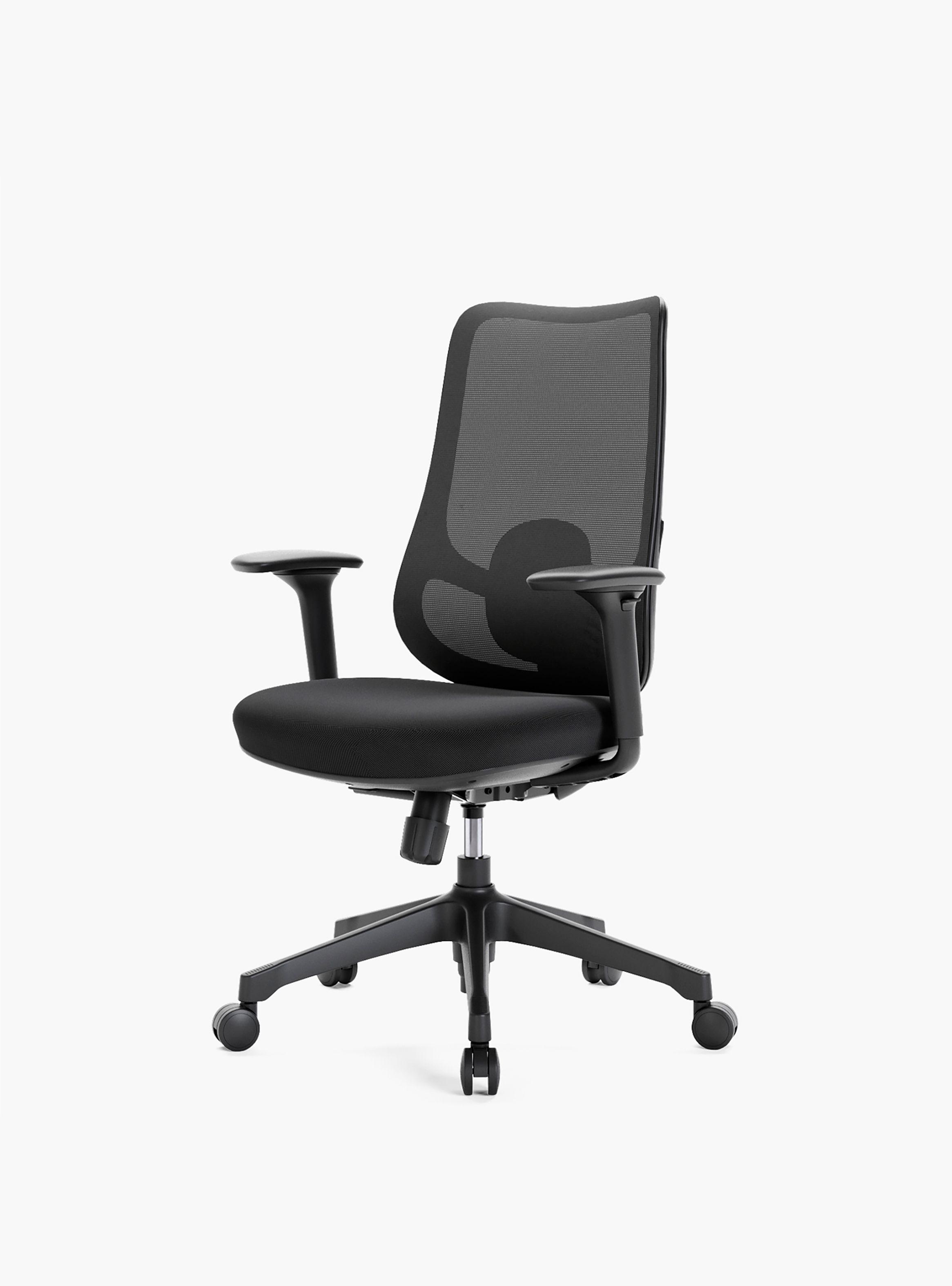 Silla Oficina Bolt Negro-2