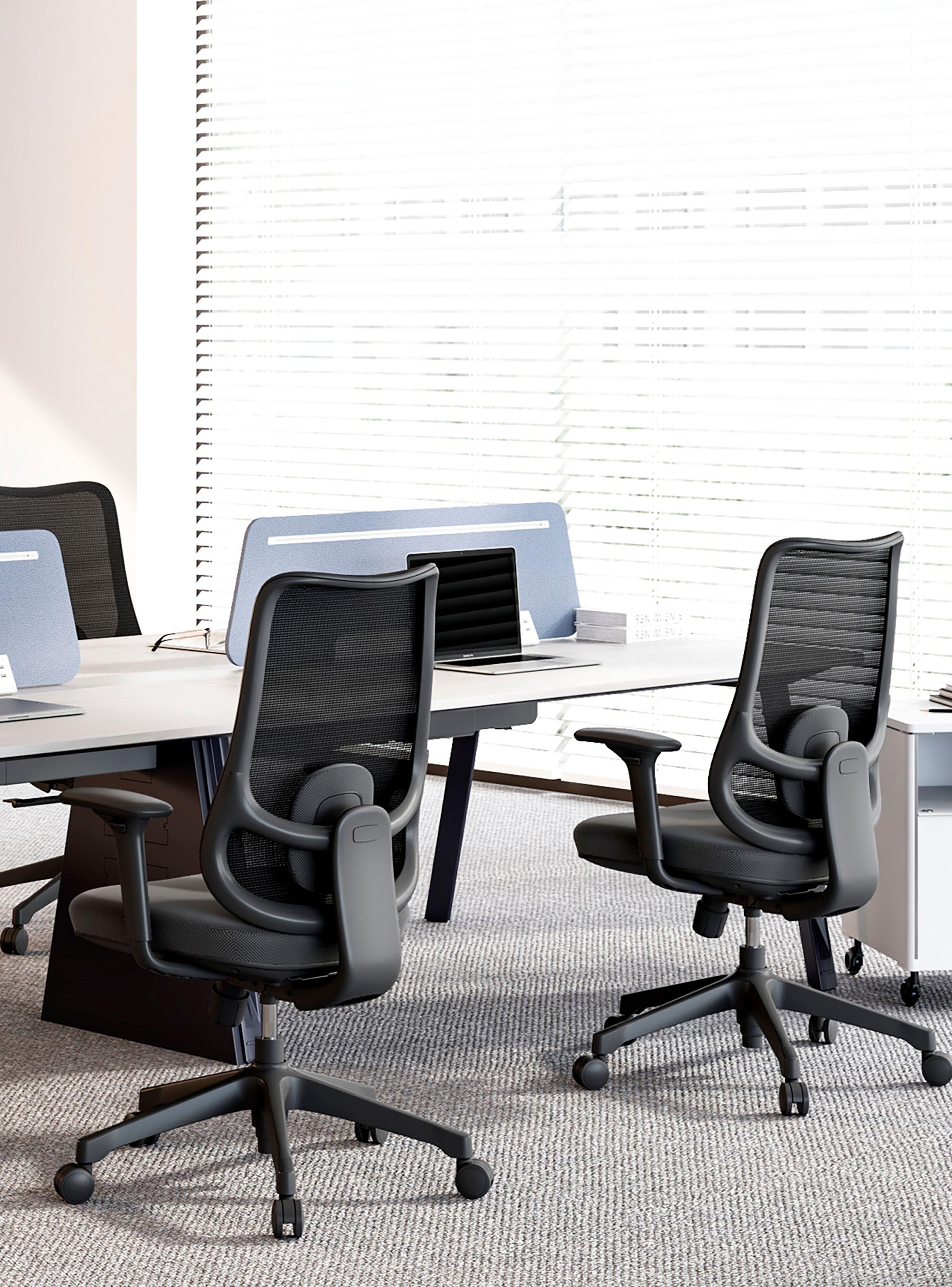 Silla Oficina Bolt Negro-8