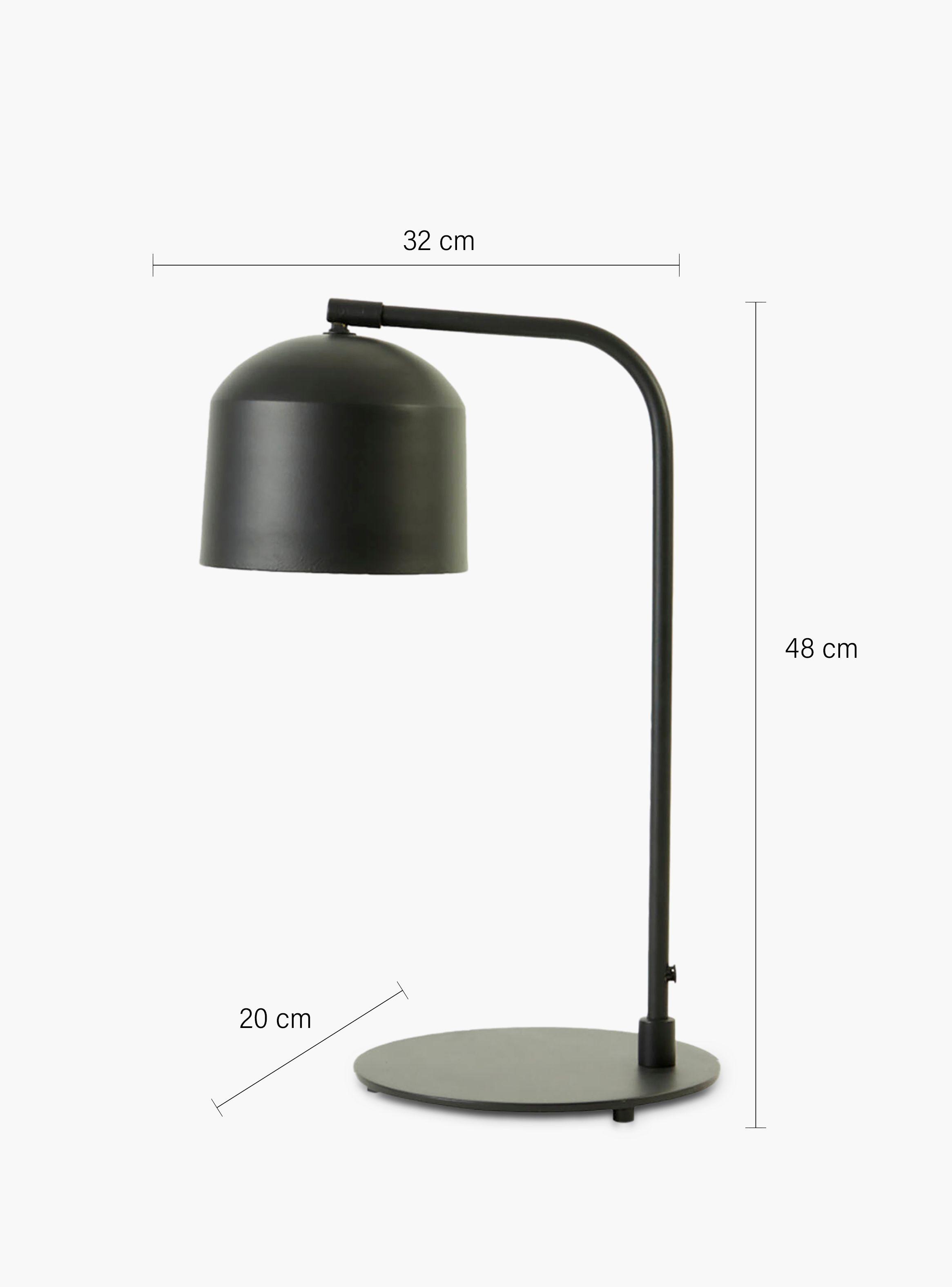 Lámpara de Mesa Aleso Negro-6