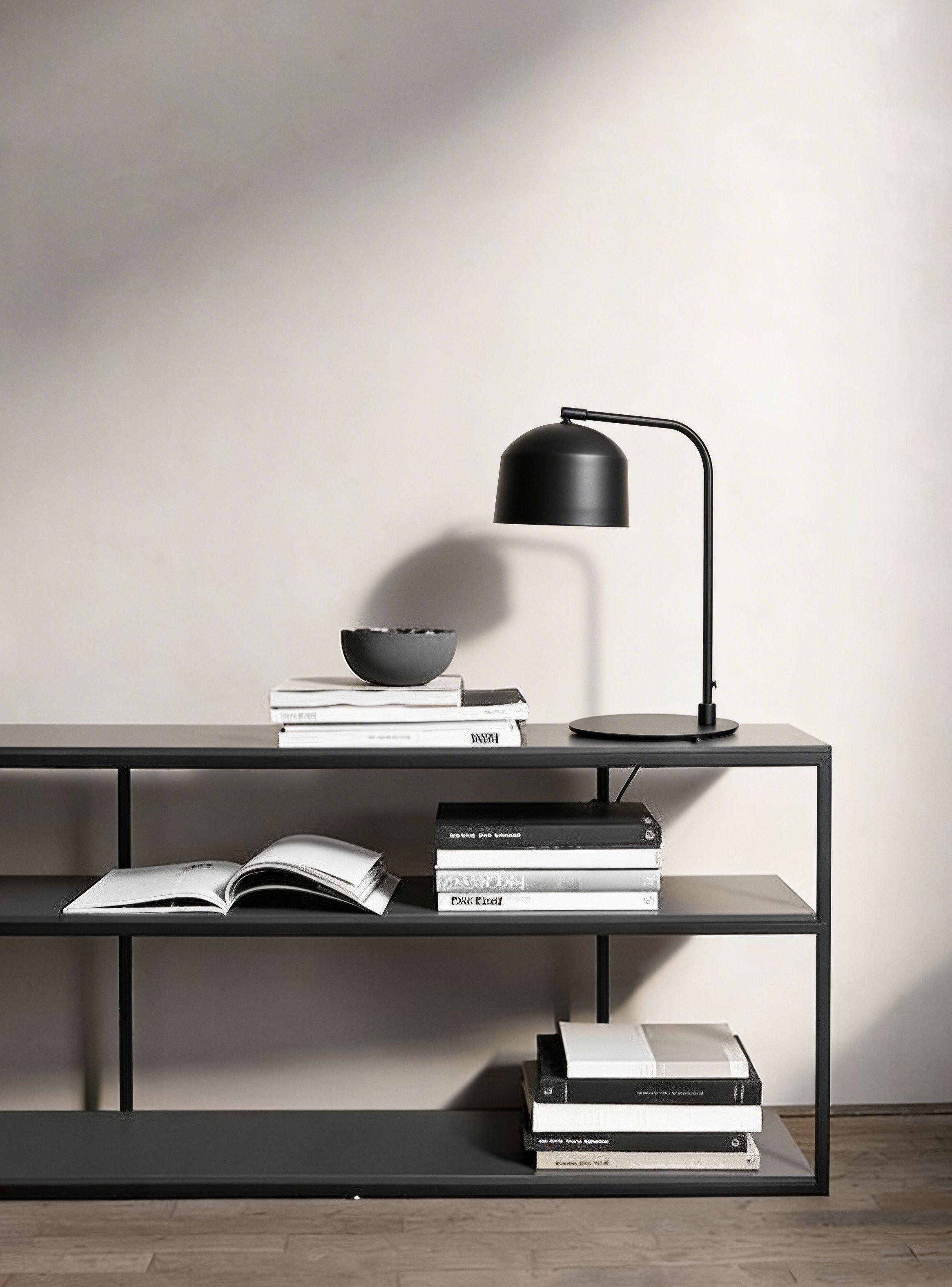 Lámpara de Mesa Aleso Negro-1