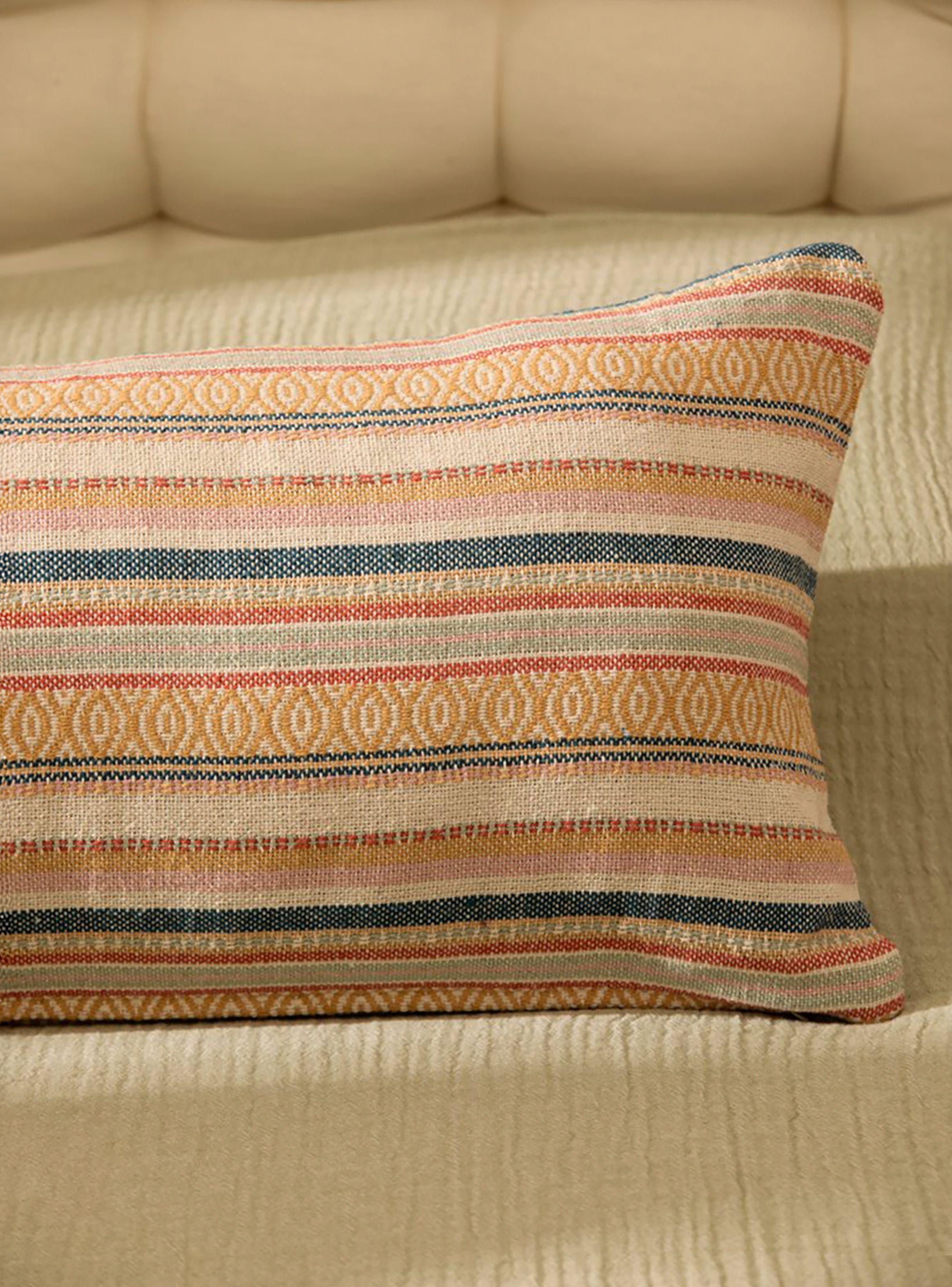 Funda Cojín Vedra 35x110 Mostaza-3