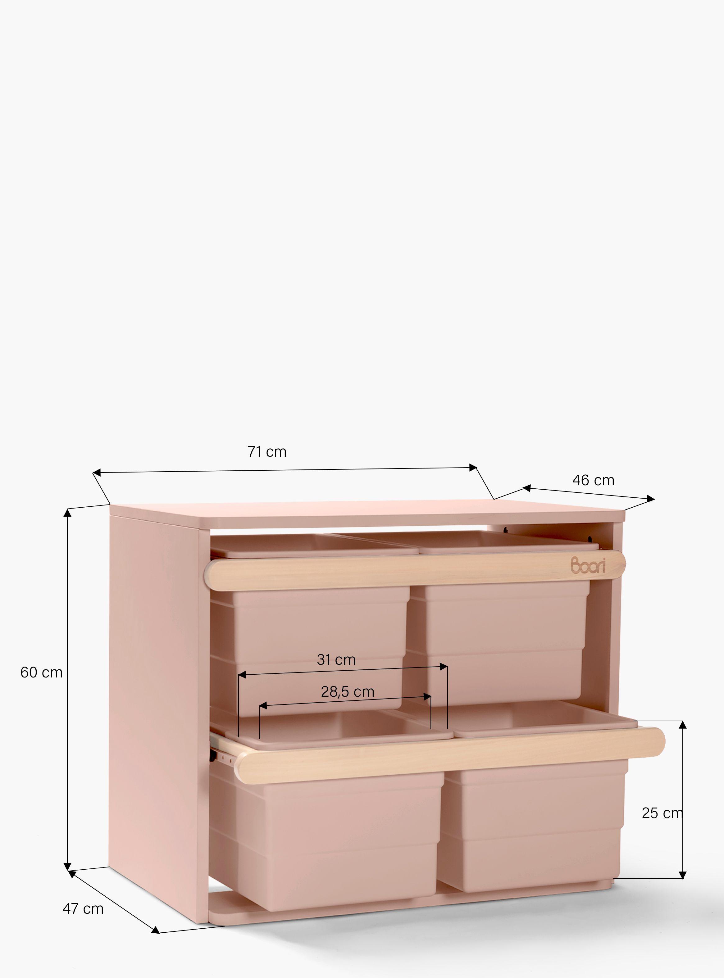 Organizador Infantil Tidy Rosado-5