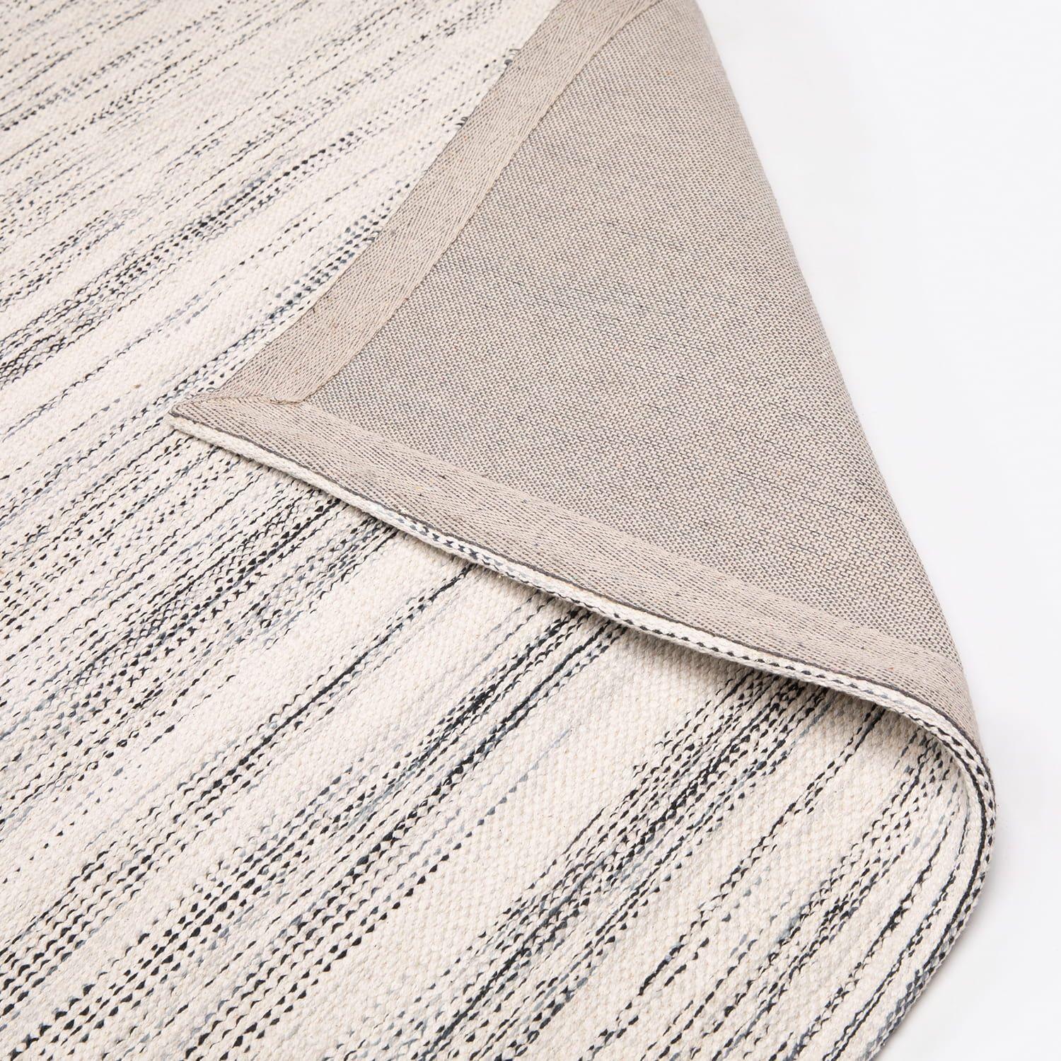 Alfombra Algodon Siwa 170x240 Gris-3