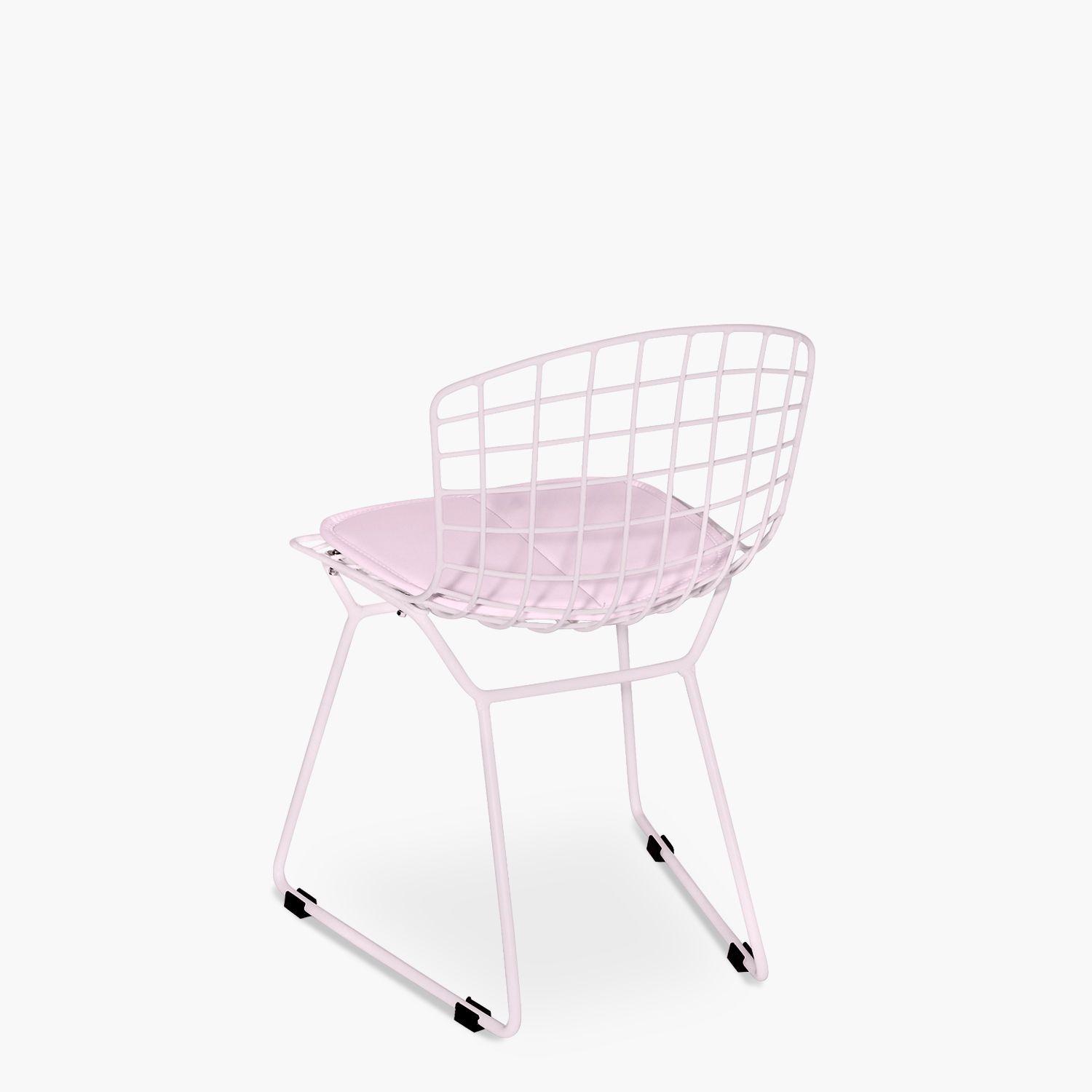 Silla Bertoia Kids Rosado-2