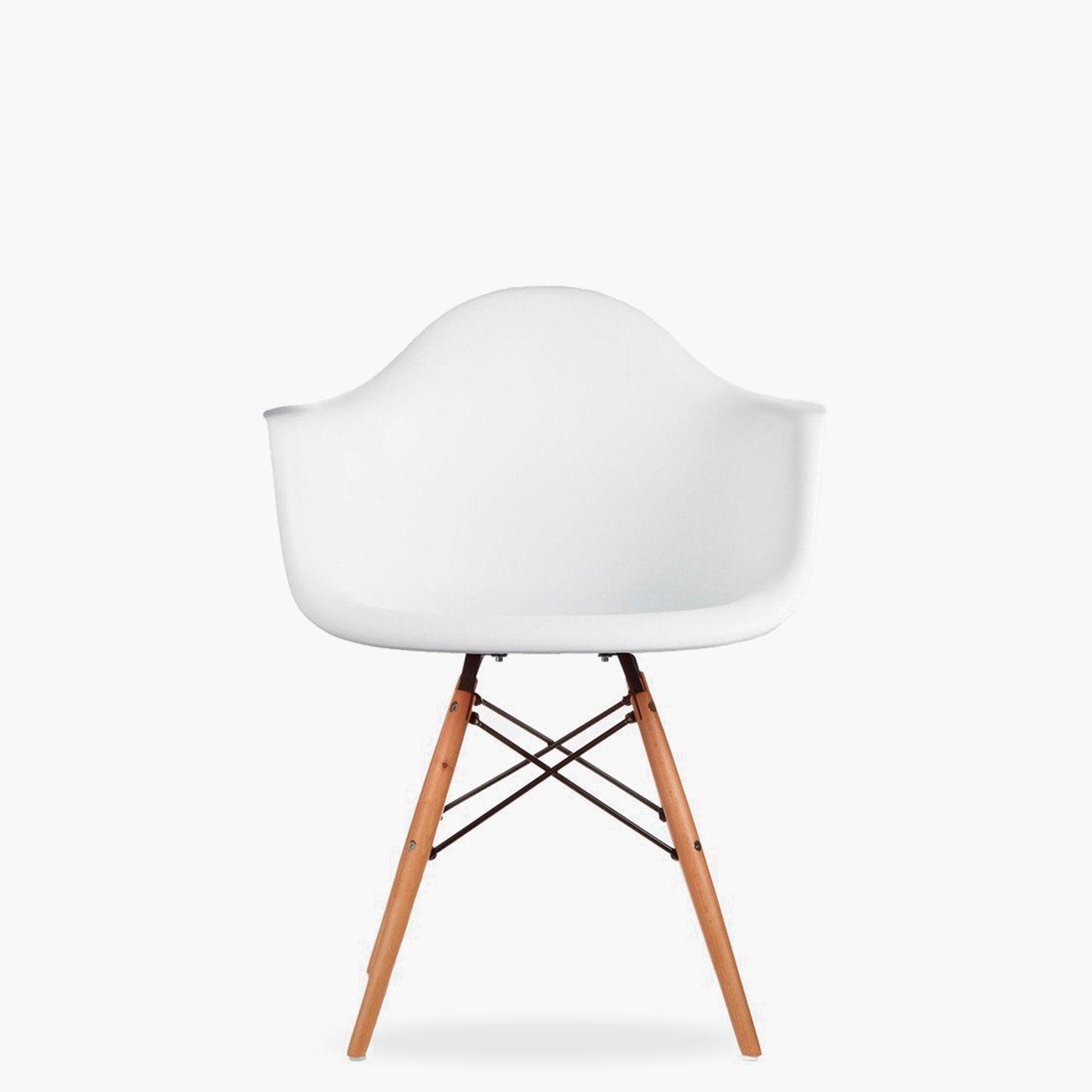 Sitial Eames DAW Réplica Blanco-0