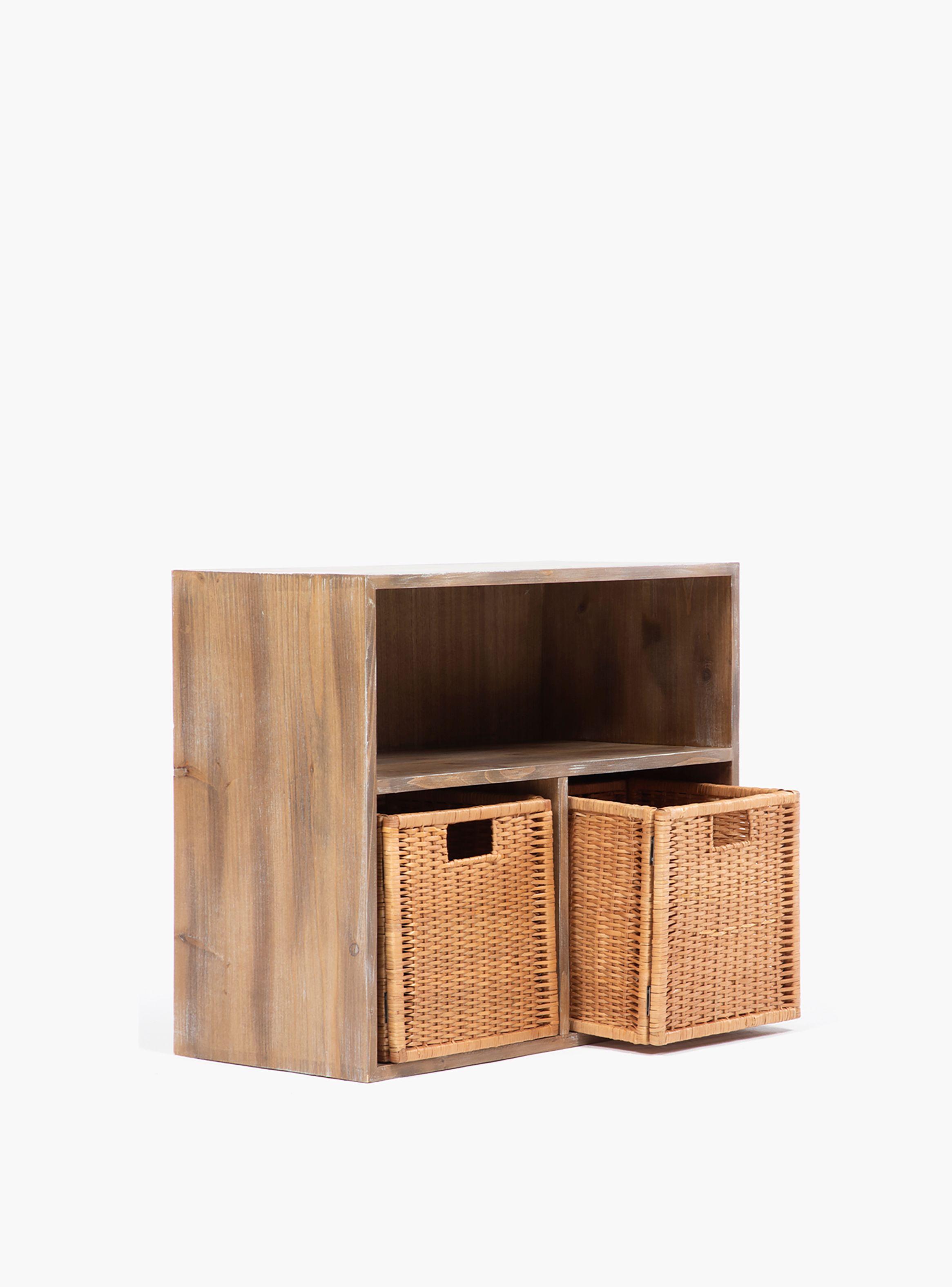 Organizador Kala Doble Natural (no incluye canastos)-4