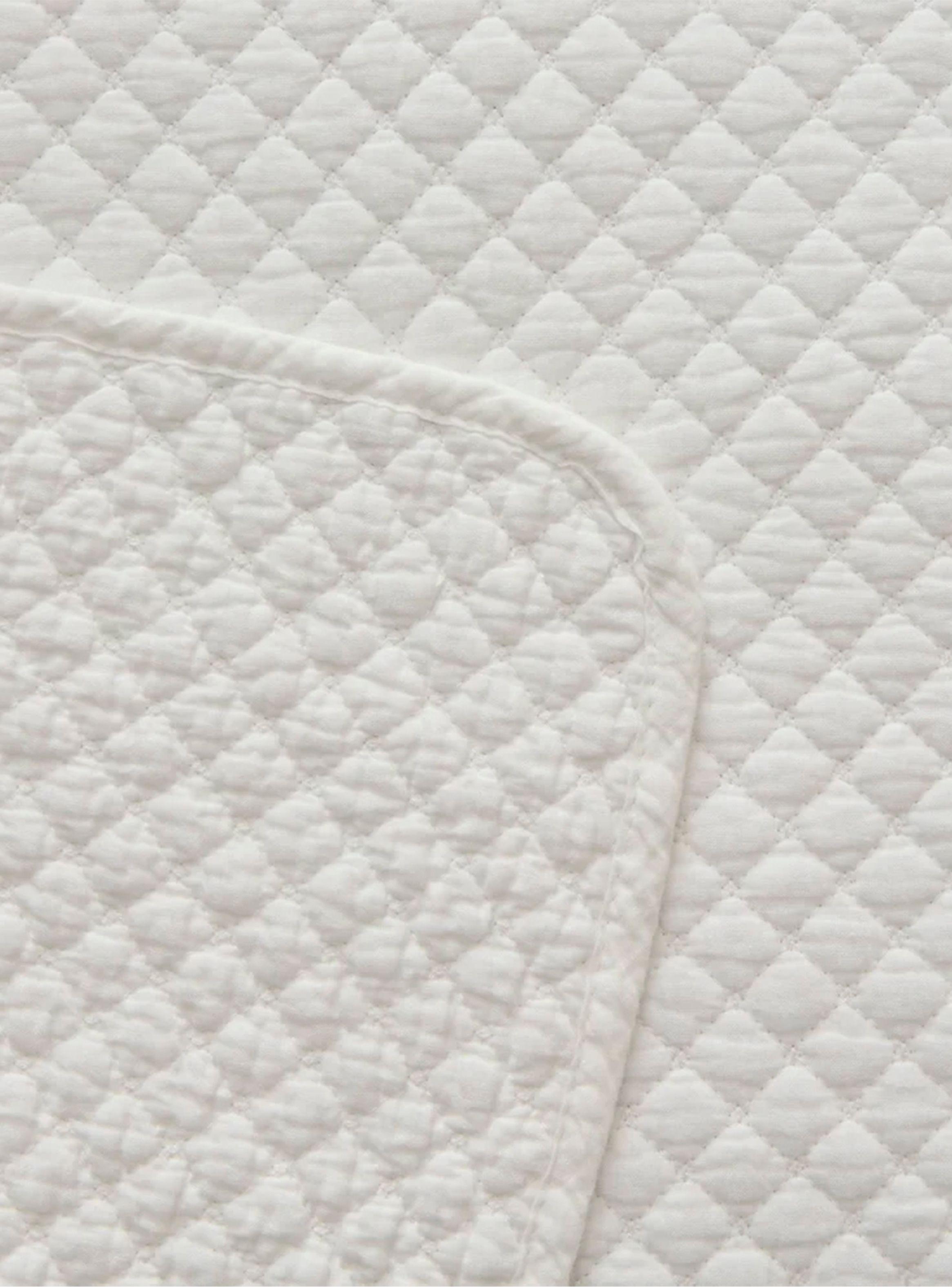 Colcha Cherancob 260x270 Blanco (Cama King)-2