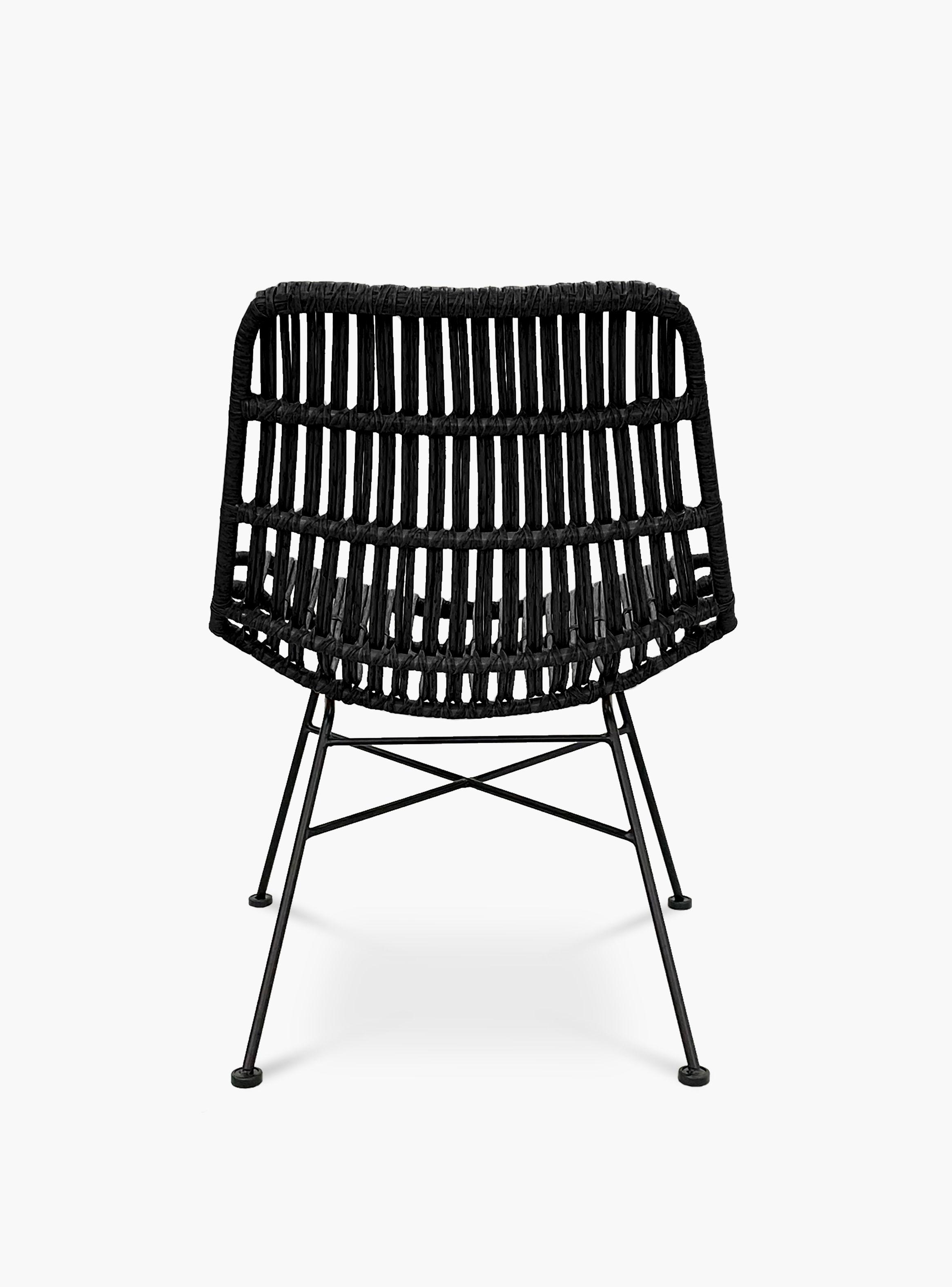 Sitial Ratan Sintético Creta Negro-3