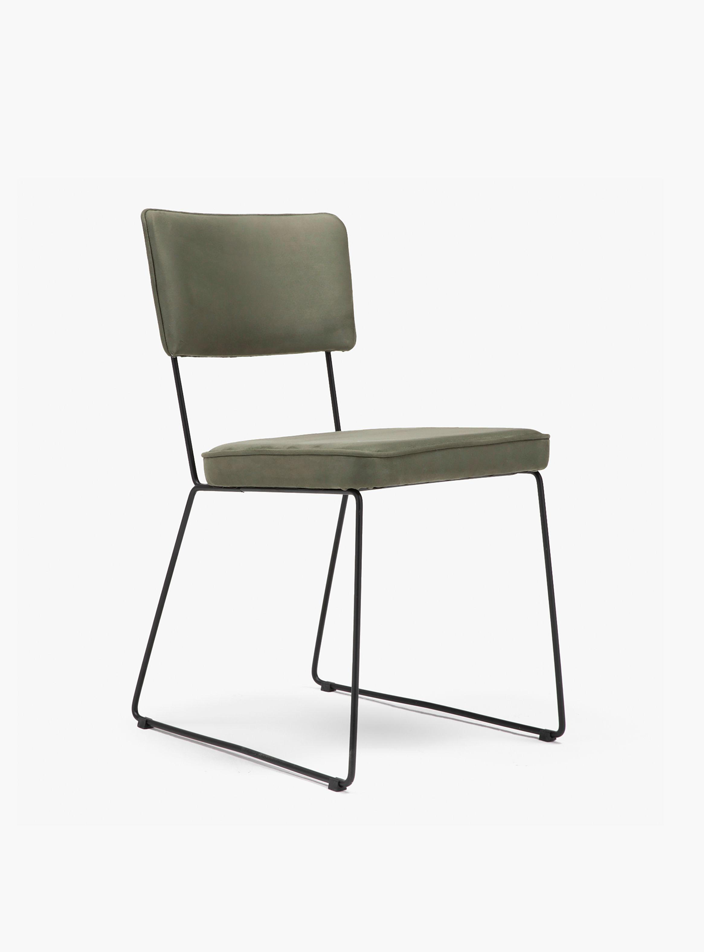 Silla Comedor Roma Verde Musgo-2