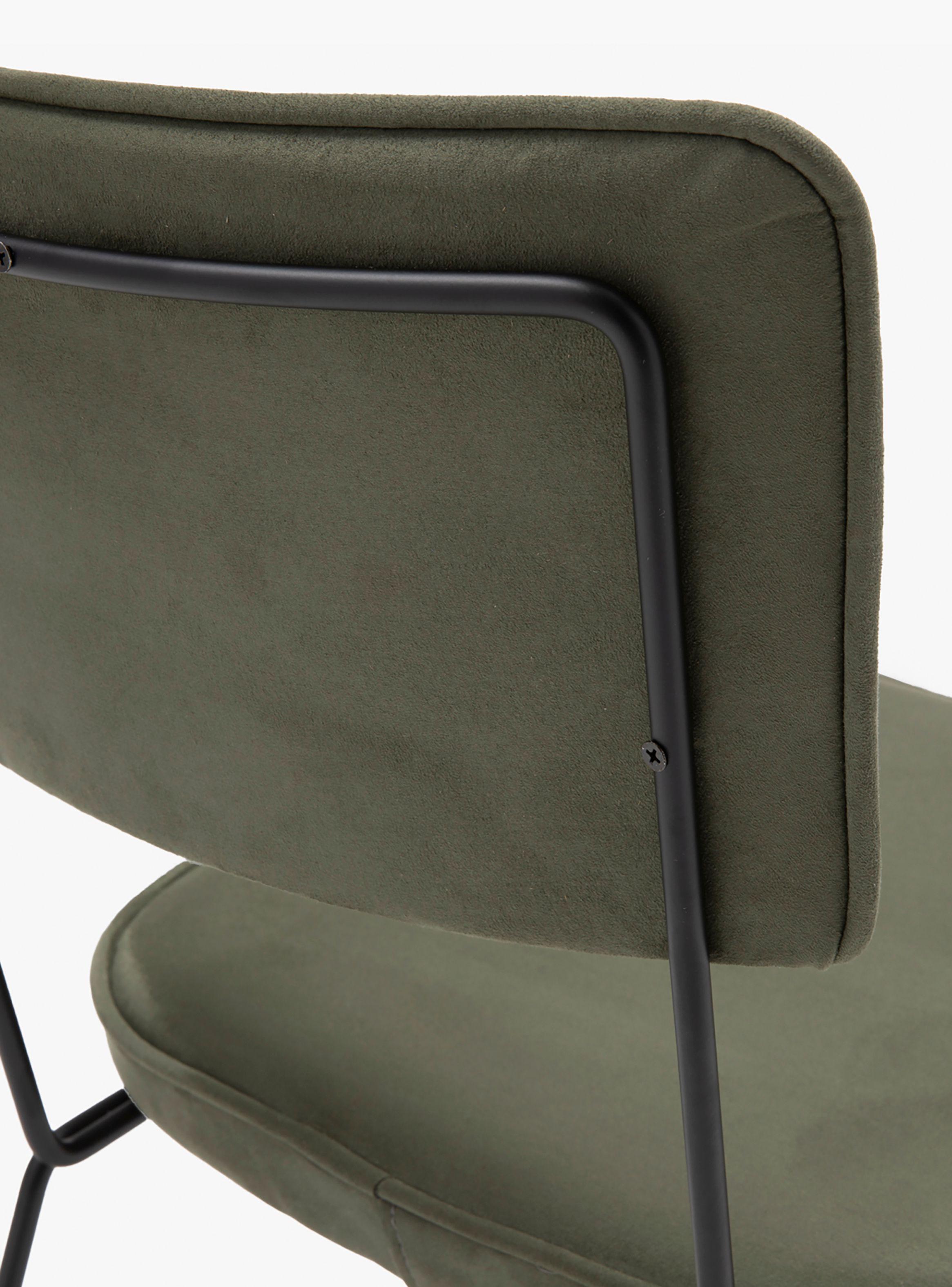 Silla Comedor Roma Verde Musgo-5