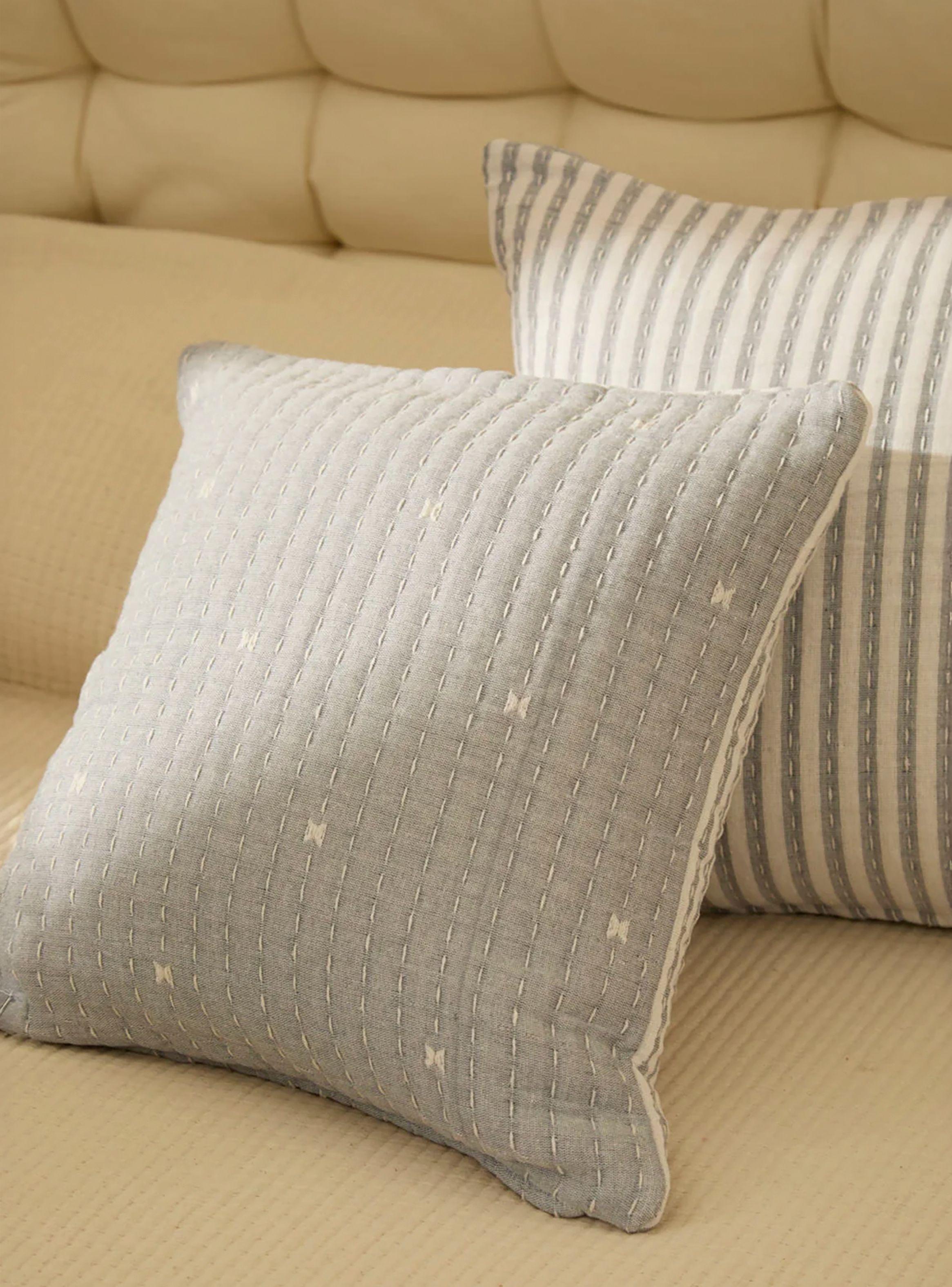 Funda Cojín Alguer 45x45 Azul-6