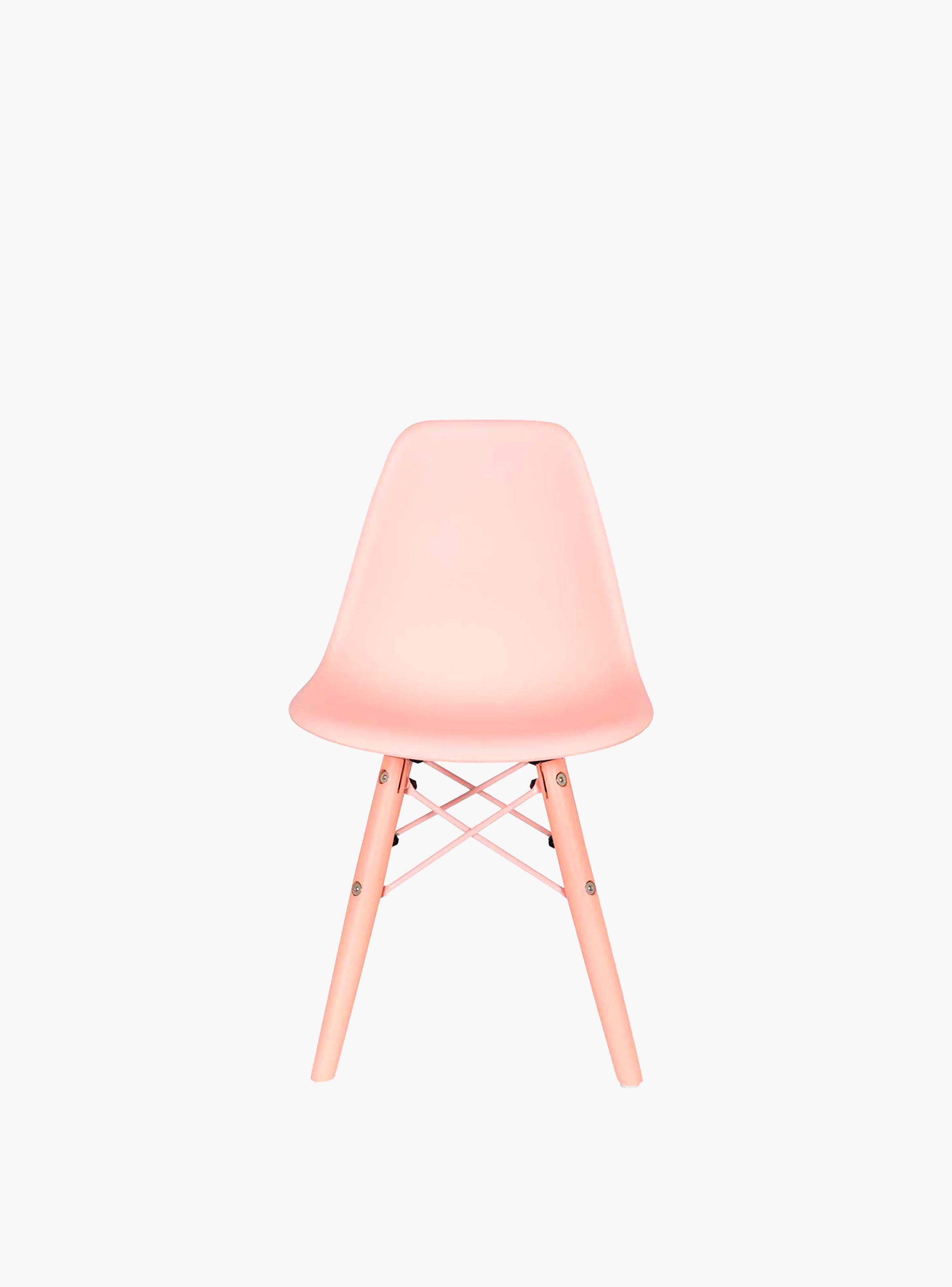 Silla Niños Eames DSW Full Rosado (Réplica)-0