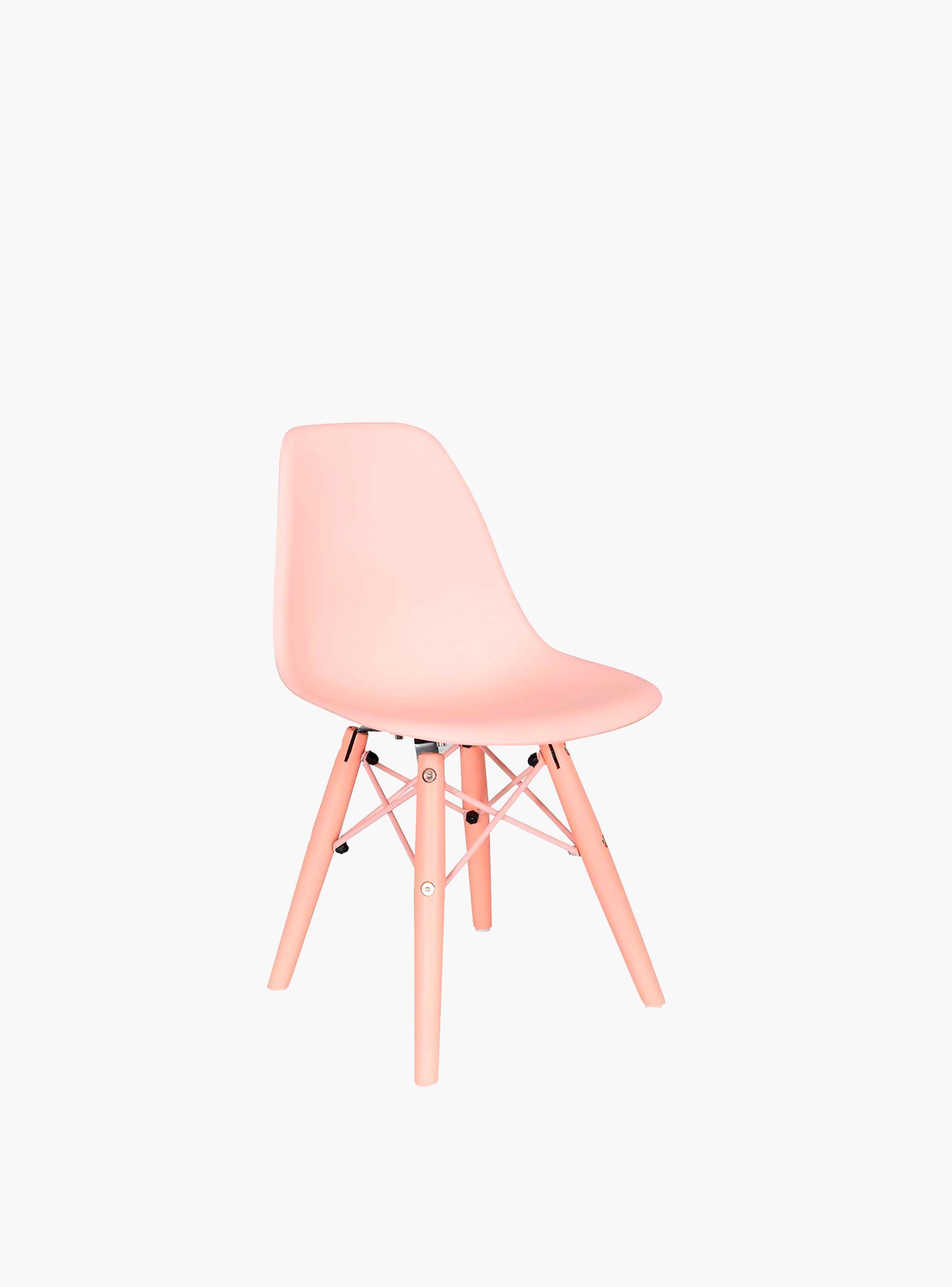 Silla Niños Eames DSW Full Rosado (Réplica)-1