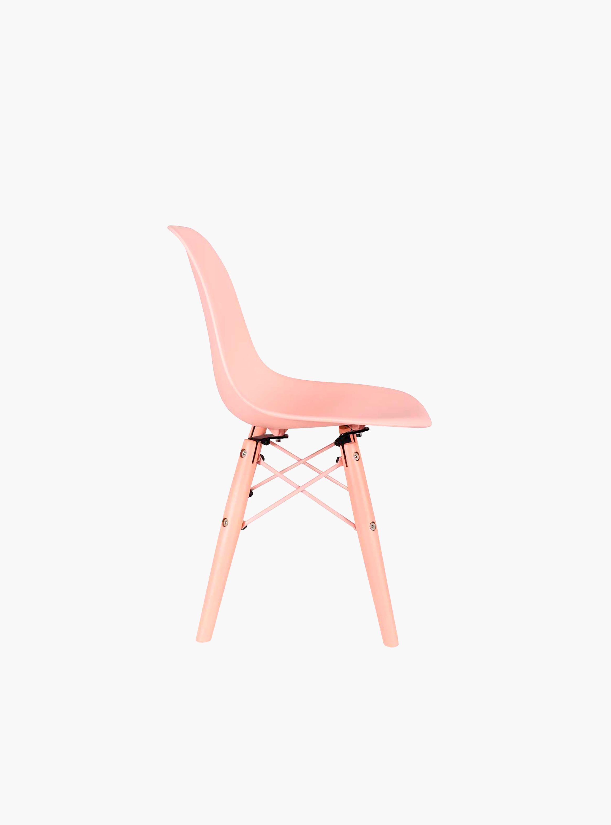Silla Niños Eames DSW Full Rosado (Réplica)-2