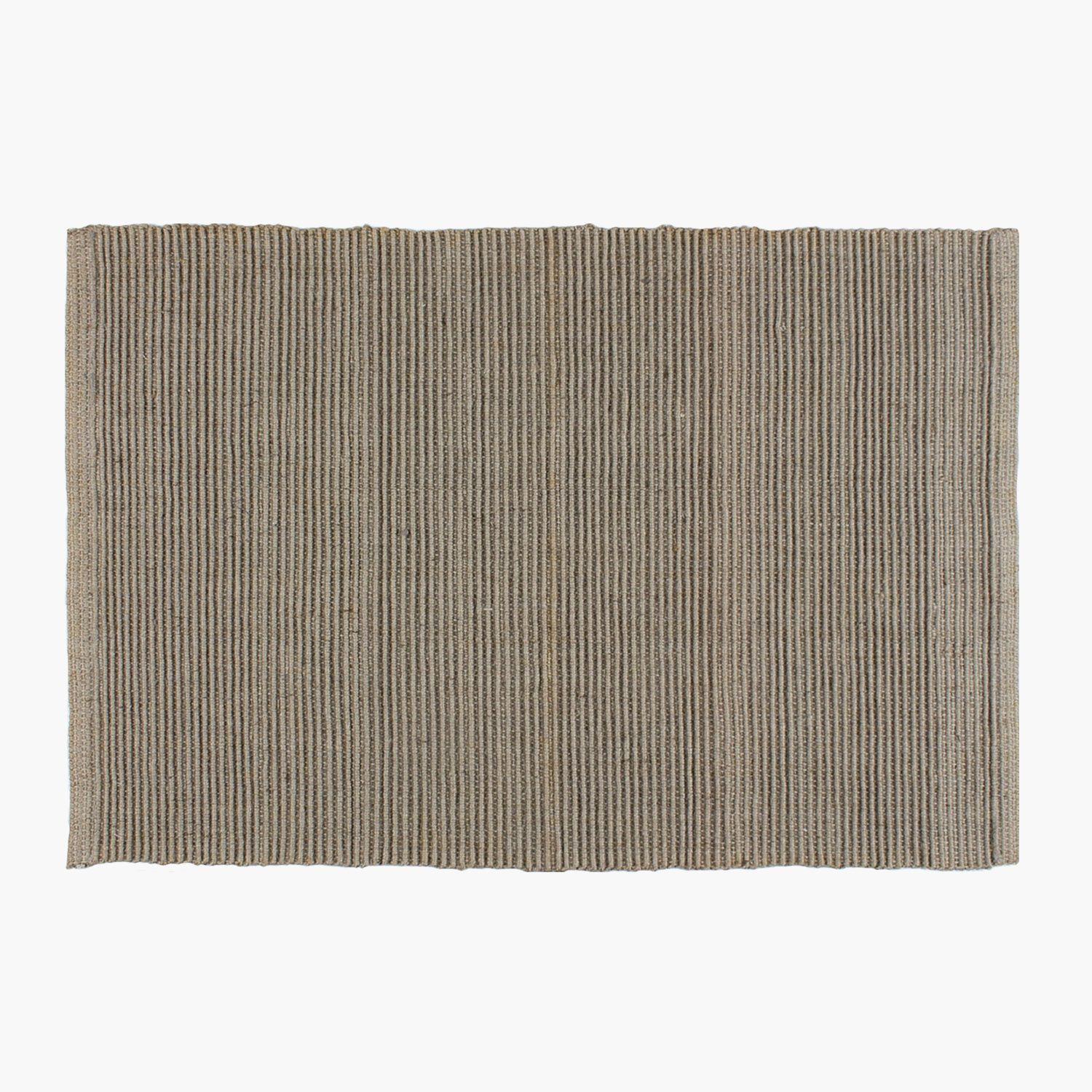 Alfombra Yute Arizona 170x240 Gris-0