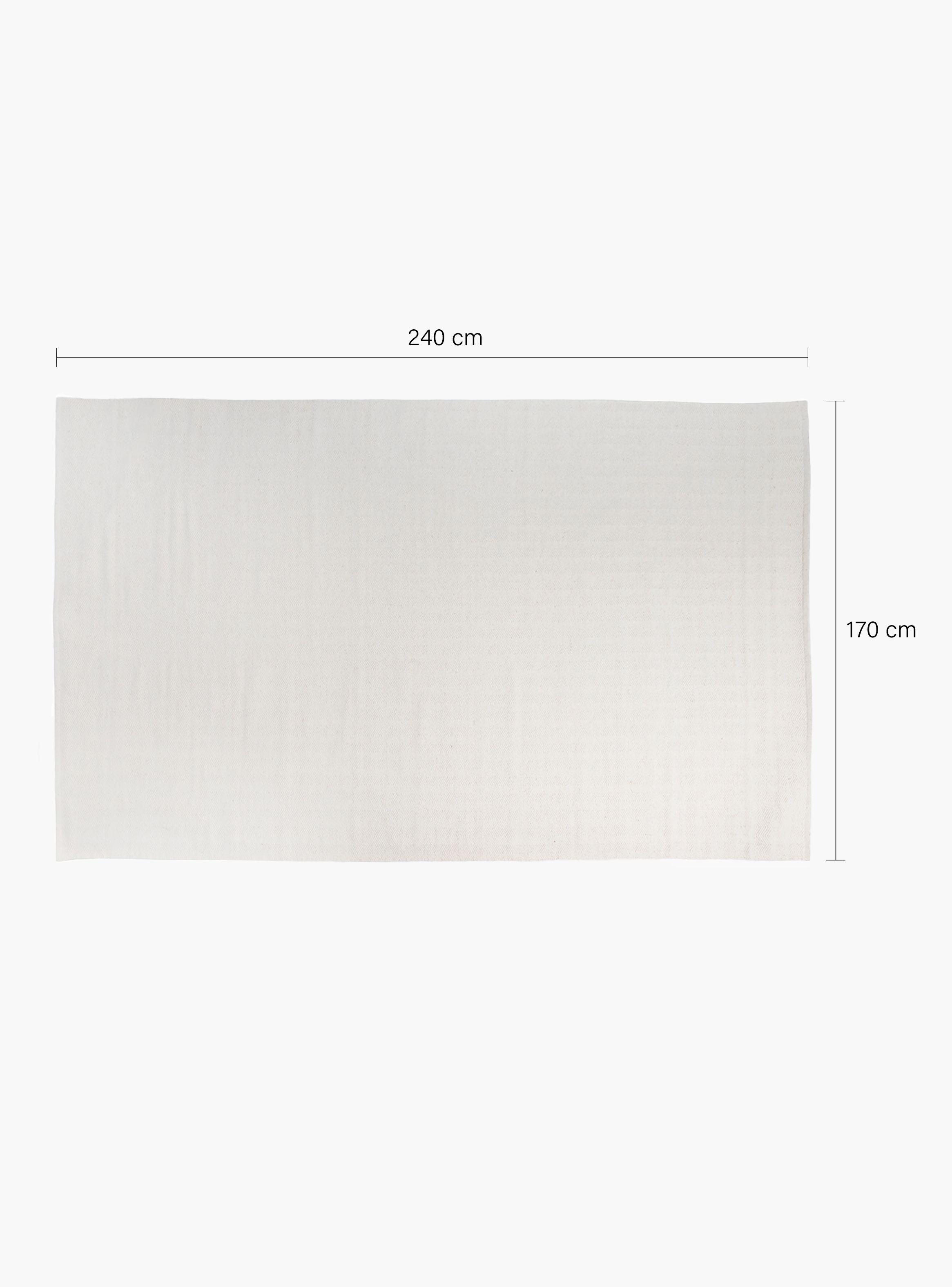 Alfombra Lana Miscanti 170x240 Crudo-3