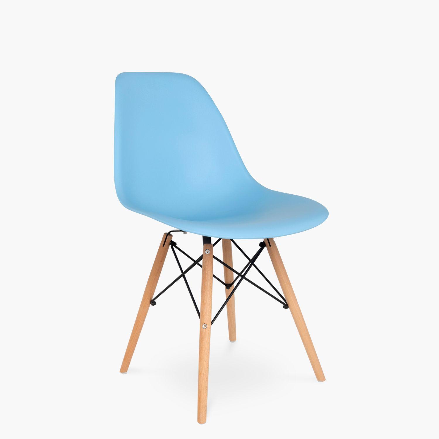 Silla DSW Réplica Eames Celeste-2